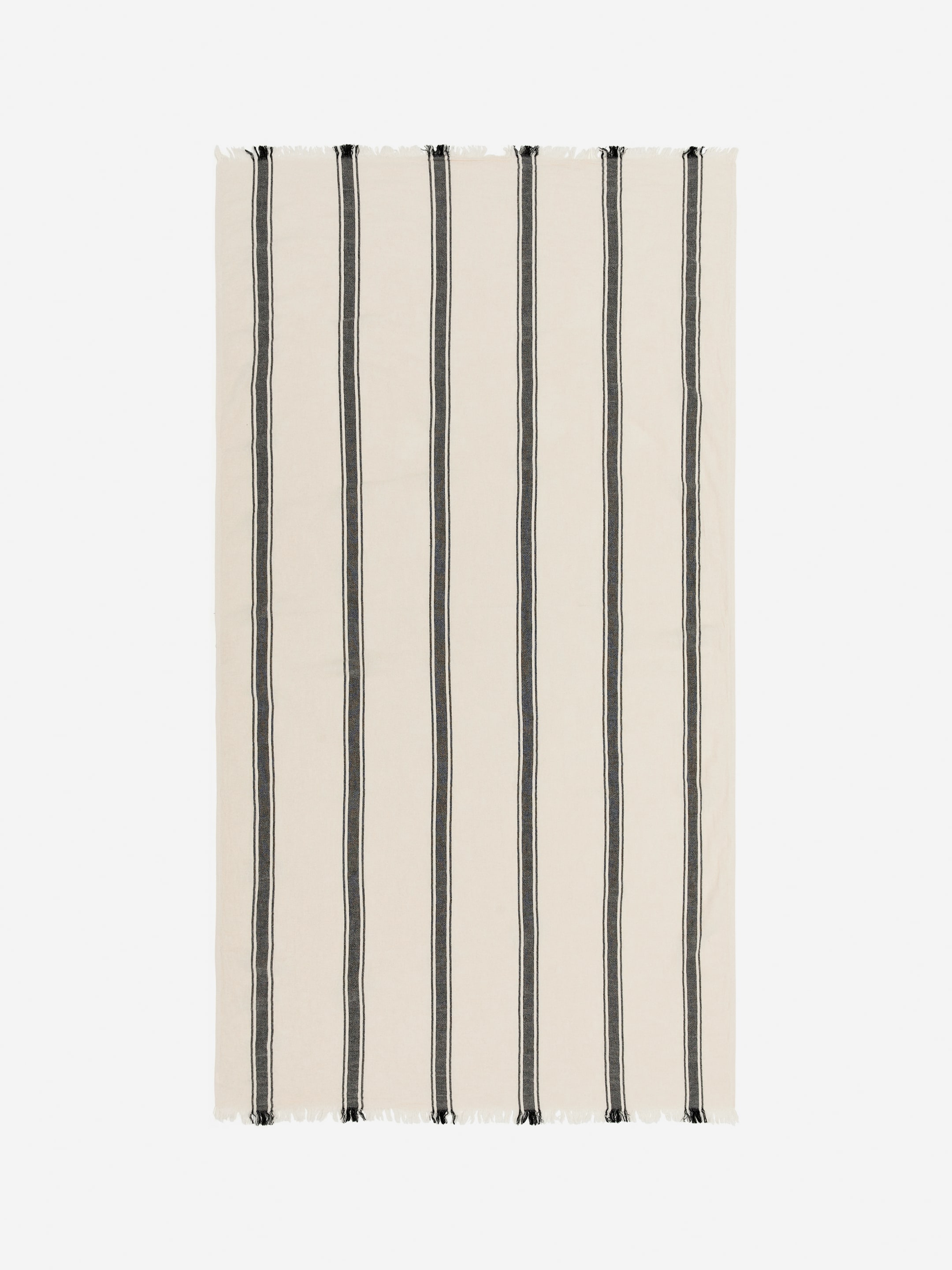 Woven Cotton Towel - Off White/Brown - Homeware - StillMedia/DescriptiveStillLife - 2