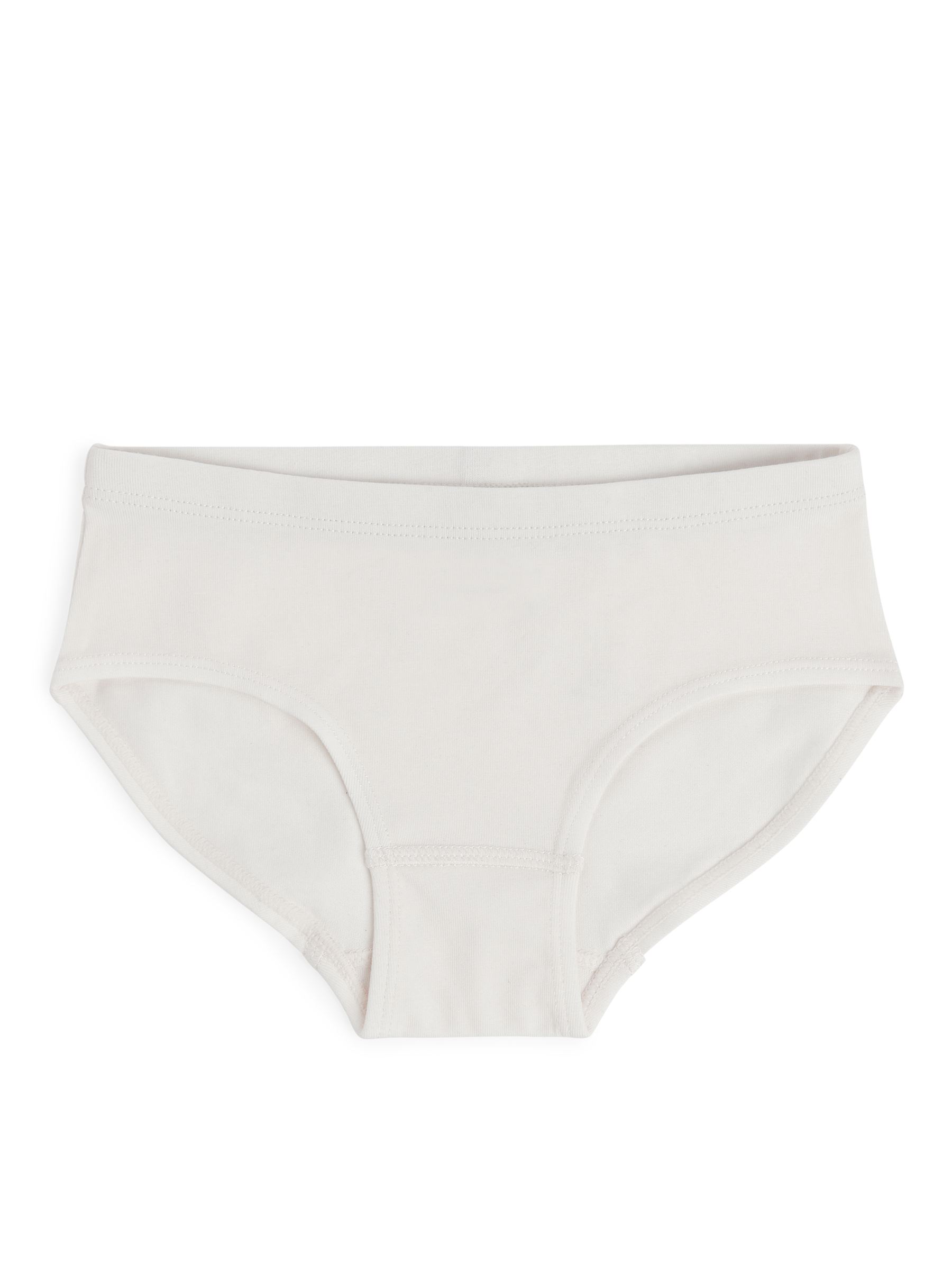 Slips aus Baumwolljersey, 3er-Set - rosa/weiß/grau - Regular Fit - Kinder - StillMedia/DescriptiveDetail - 2