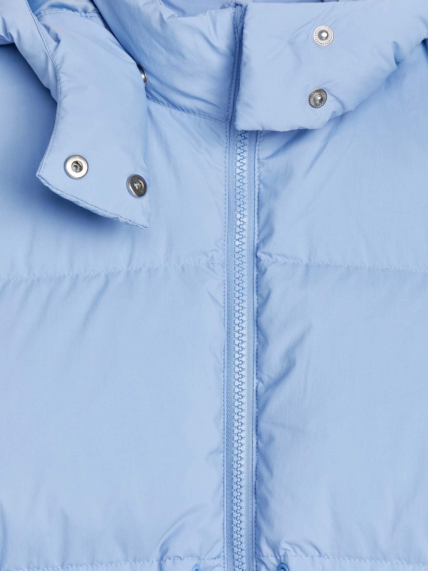 Upcycled Down Jacket - Light Blue - Relaxed fit - Children - StillMedia/DescriptiveDetail - 1
