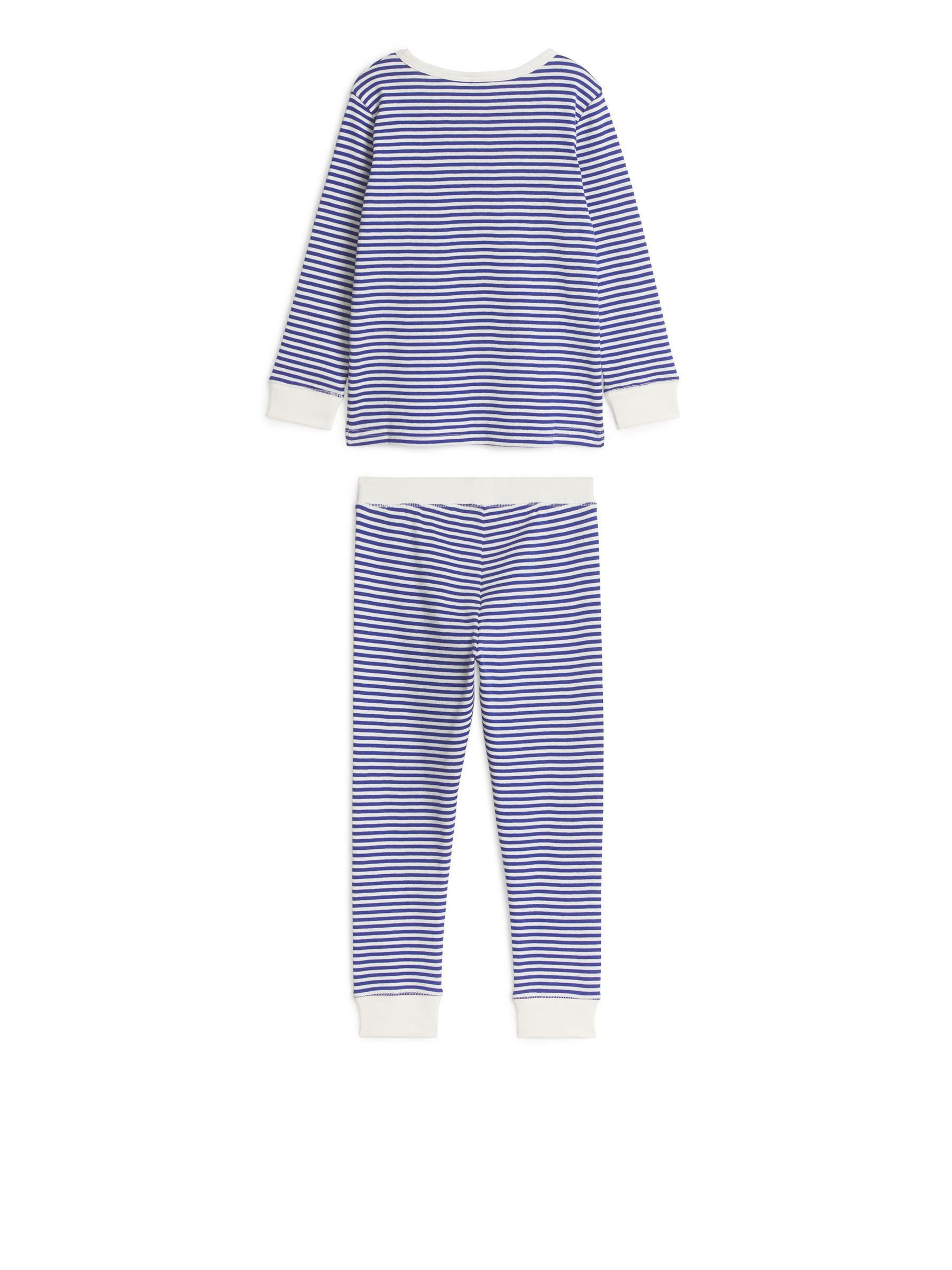Jersey-Pyjama - Blau/Weiß - Regular Fit - Kinder - StillMedia/DescriptiveStillLife - 1