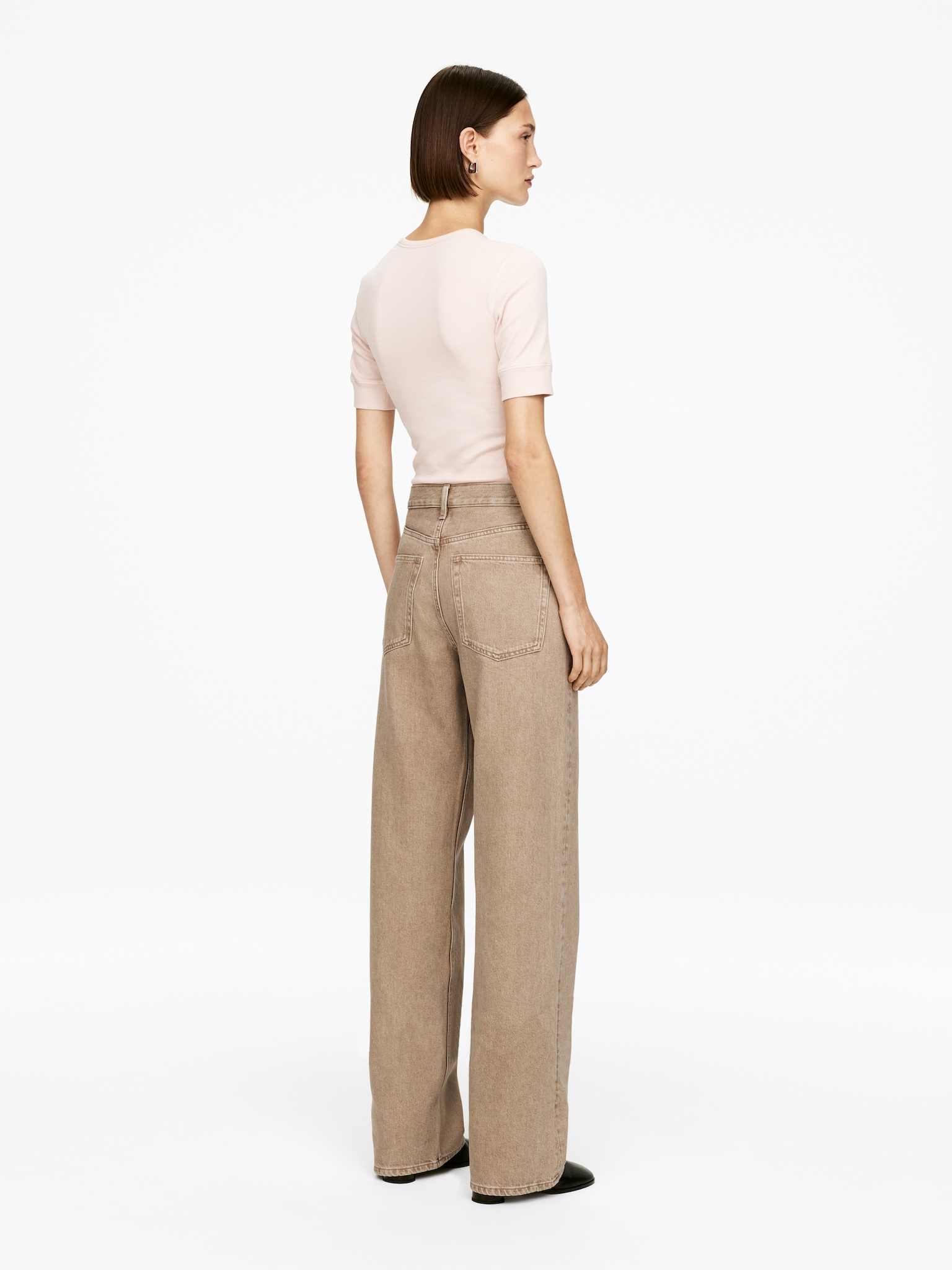 Jean ample CORAL - Beige/Blanc cassé/Bleu foncé/Bleu - 3