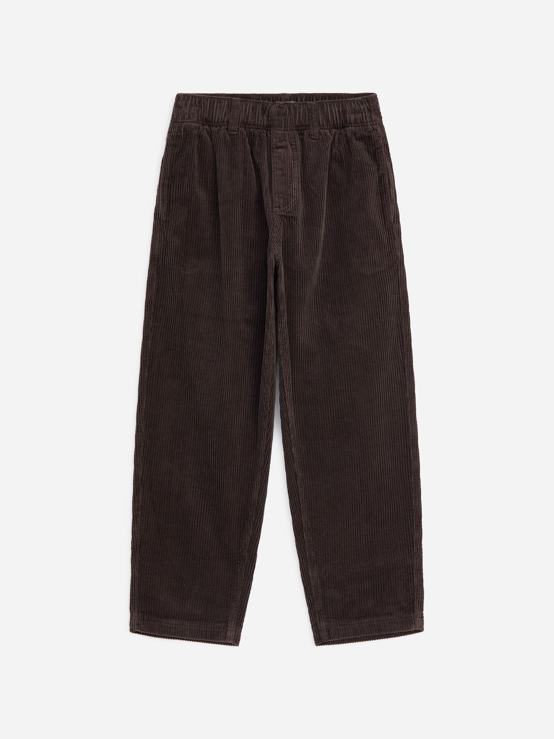 Corduroy Trousers-Brown-19873