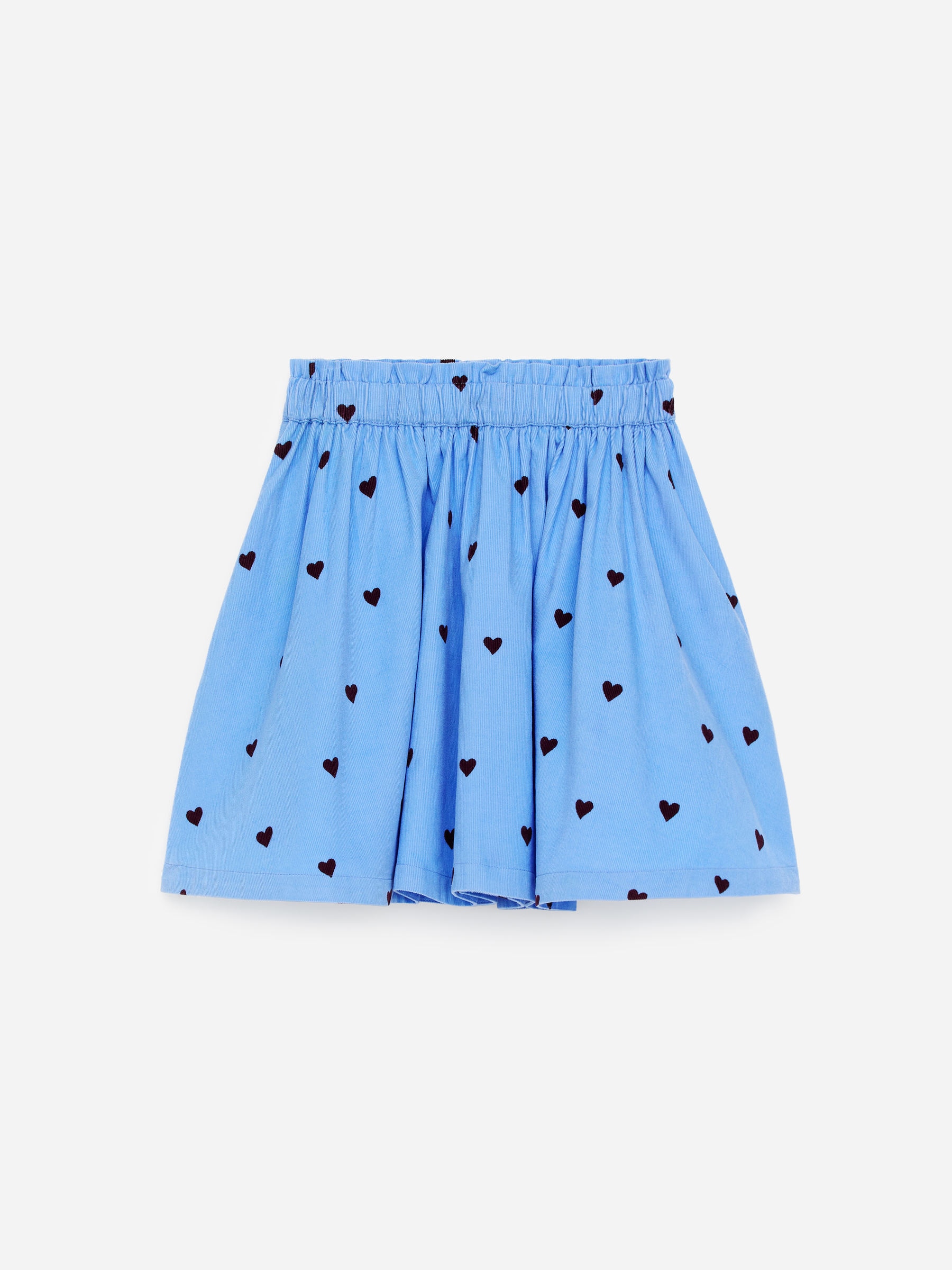 Corduroy Skirt-#859DD6-18059