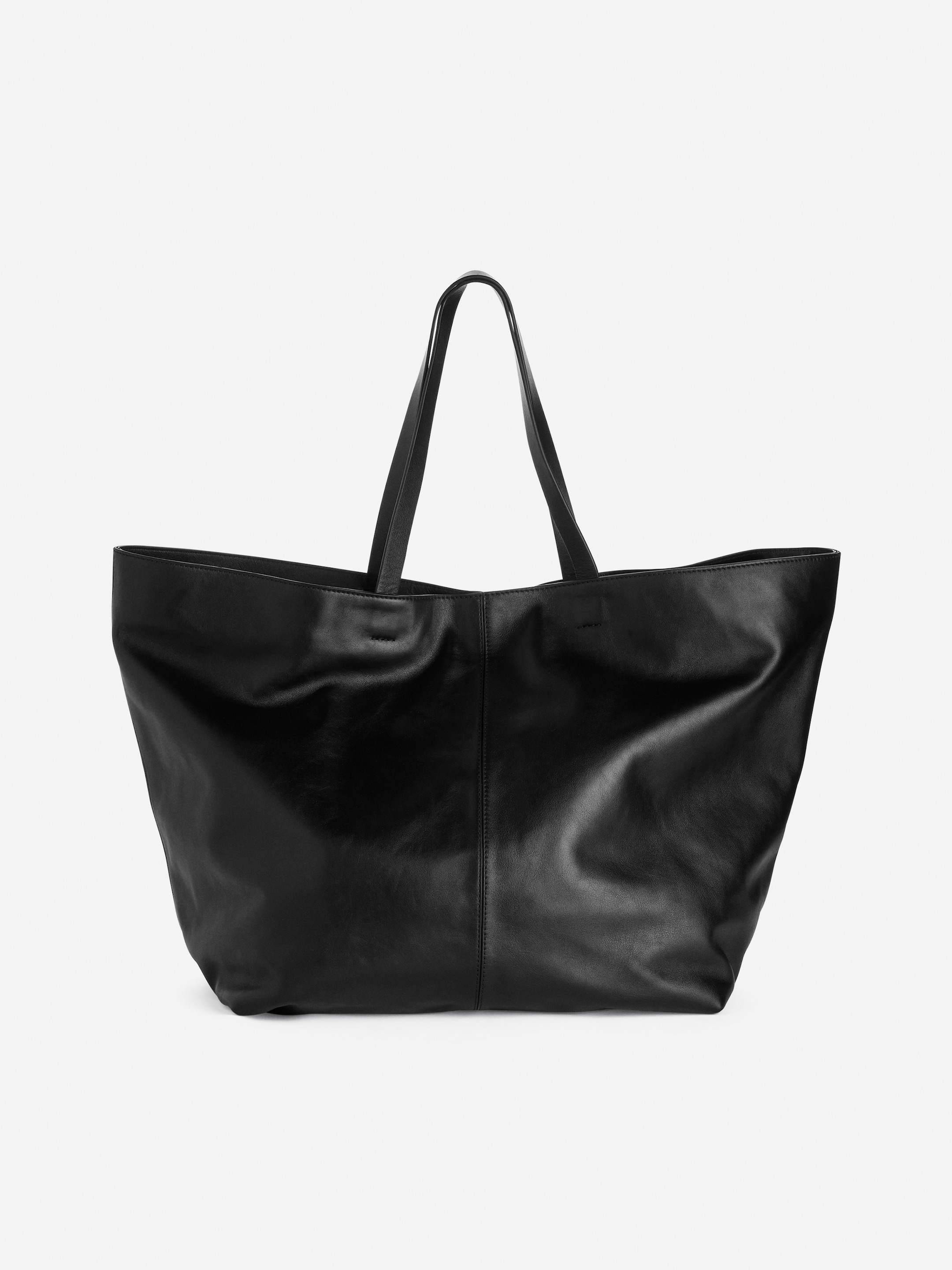 Sac fourre-tout en cuir - Noir - Femme - StillMedia/DescriptiveStillLife - 2