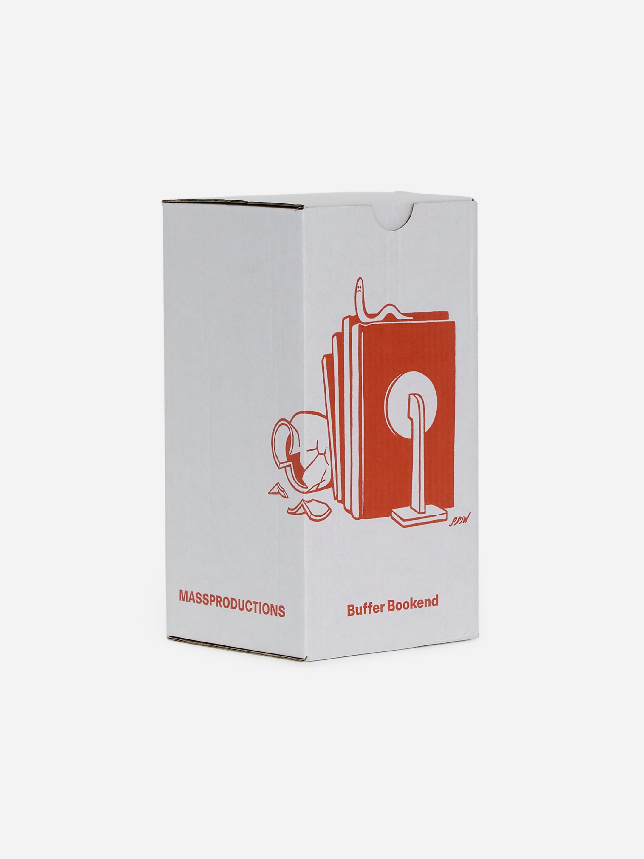 ARKET and Massproductions Buffer Bookend - Dusty White - Homeware - StillMedia/DescriptiveStillLife - 3