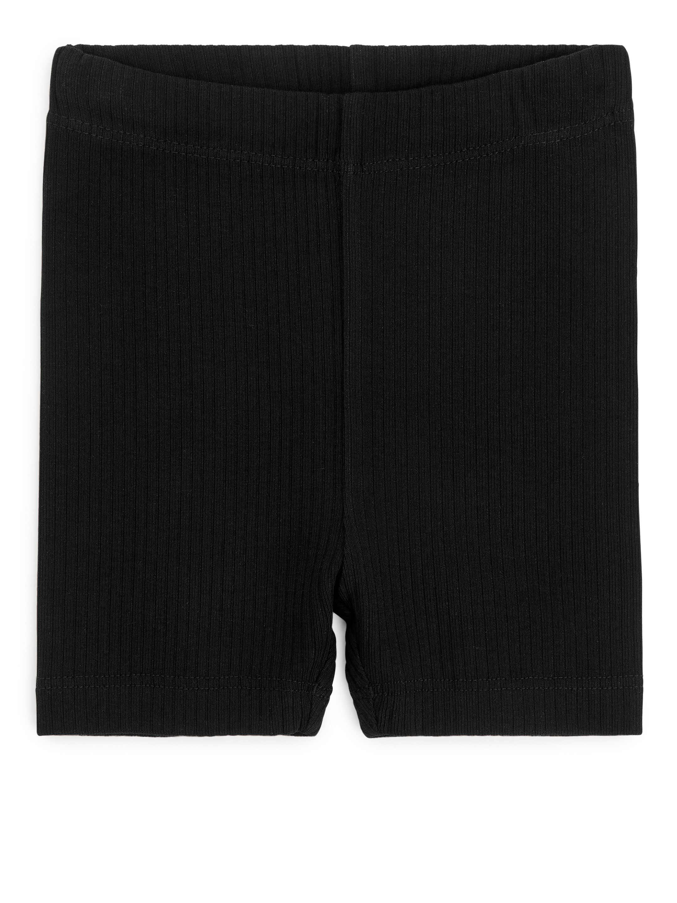 Se større billede: Cykelshorts i ribstrikket jersey, sæt med 2 stk. - Beige/mørkeblå - BØRN | H&M DK 3