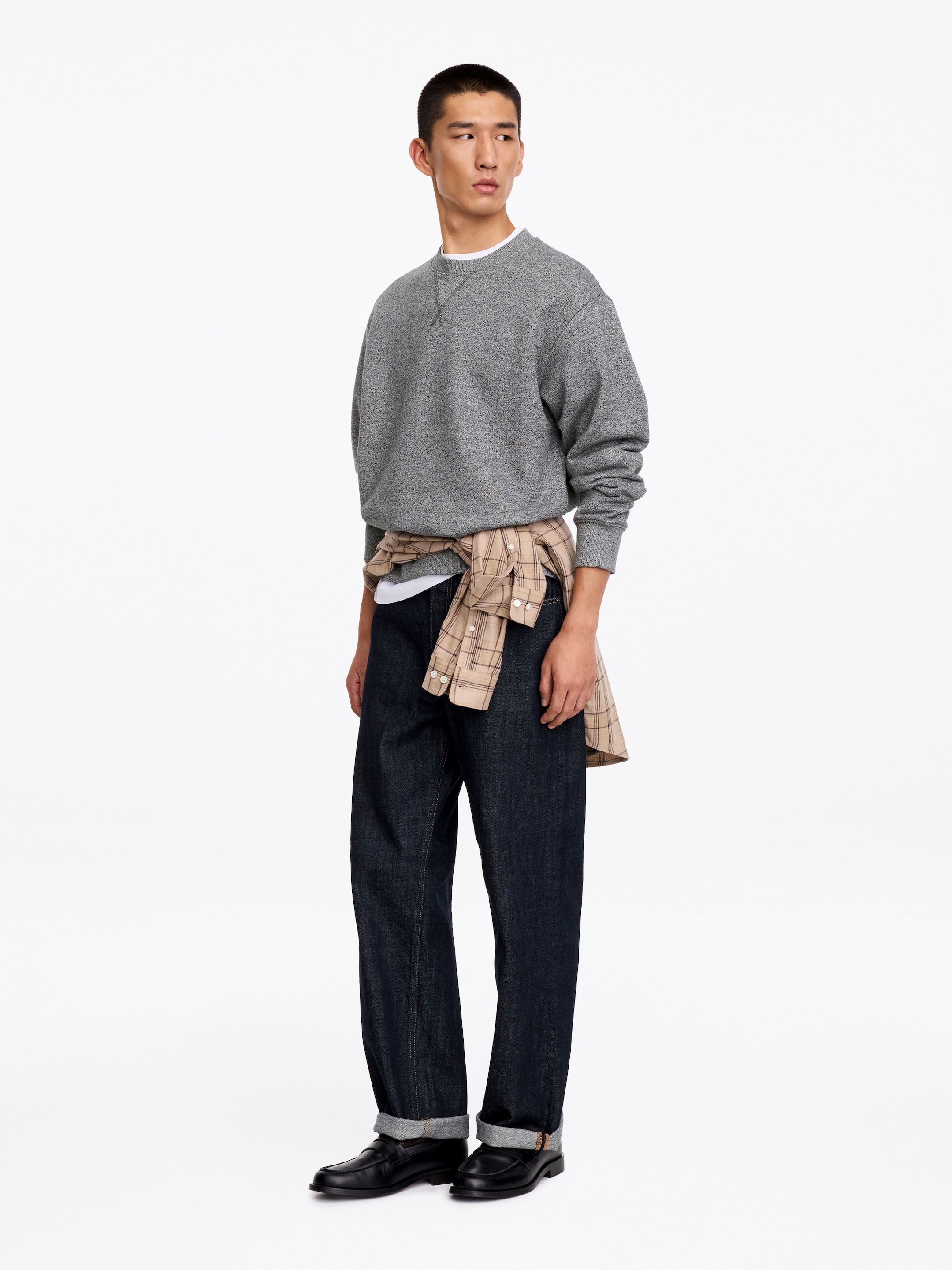 Sudadera de algodón - Gris - Corte relajado - men - StillMedia/Lookbook - 2