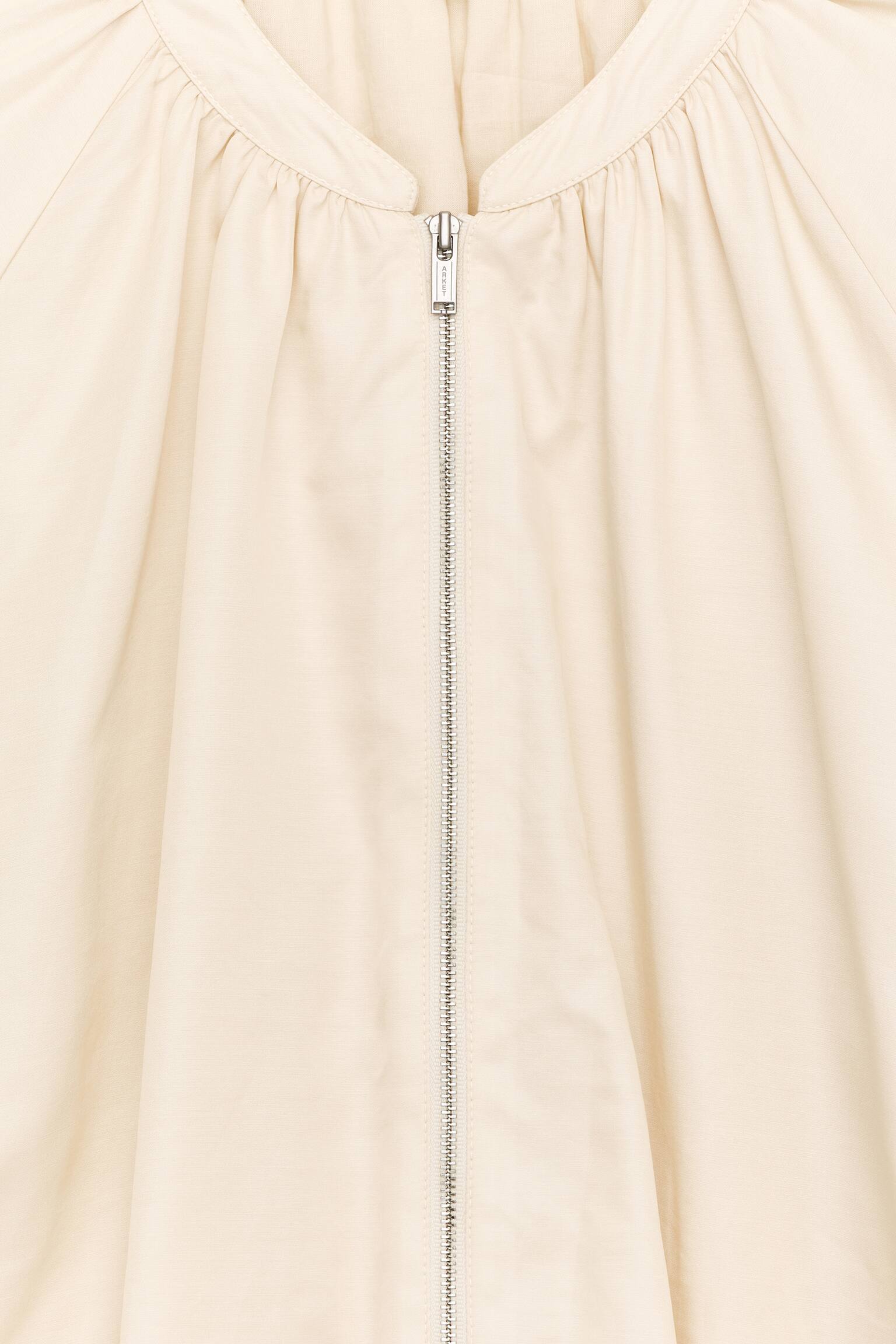 Blousonjacka - Crèmevit/Svart - 4