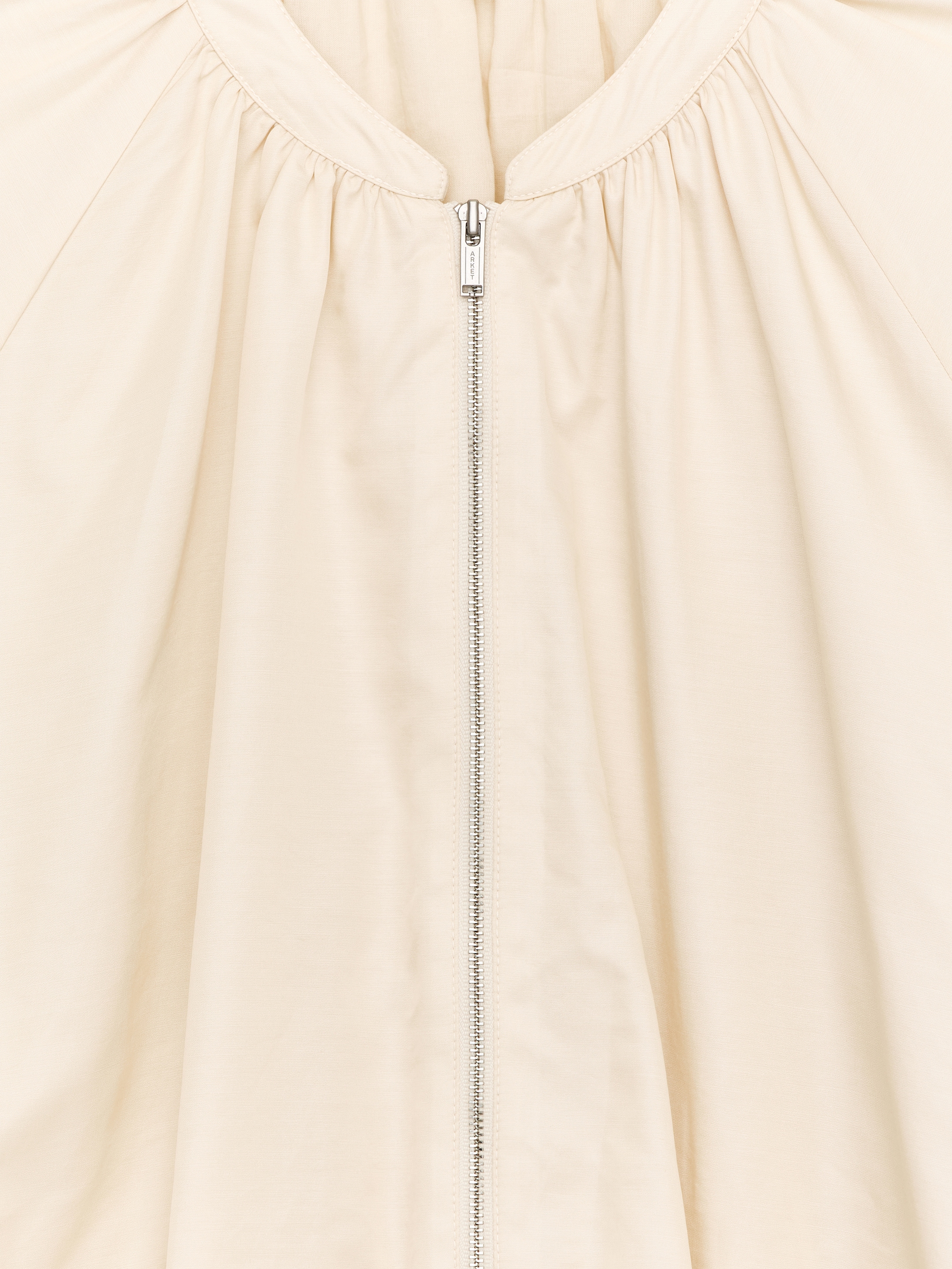Lightweight Blouson Jacket - Cream - Regular fit - Women - StillMedia/DescriptiveDetail - 1