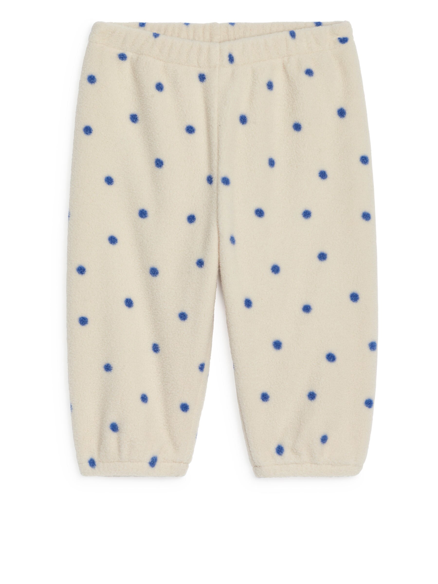 Fleece Sweatpants - White/Blue - Loose fit - Children - StillMedia/DescriptiveStillLife - 2