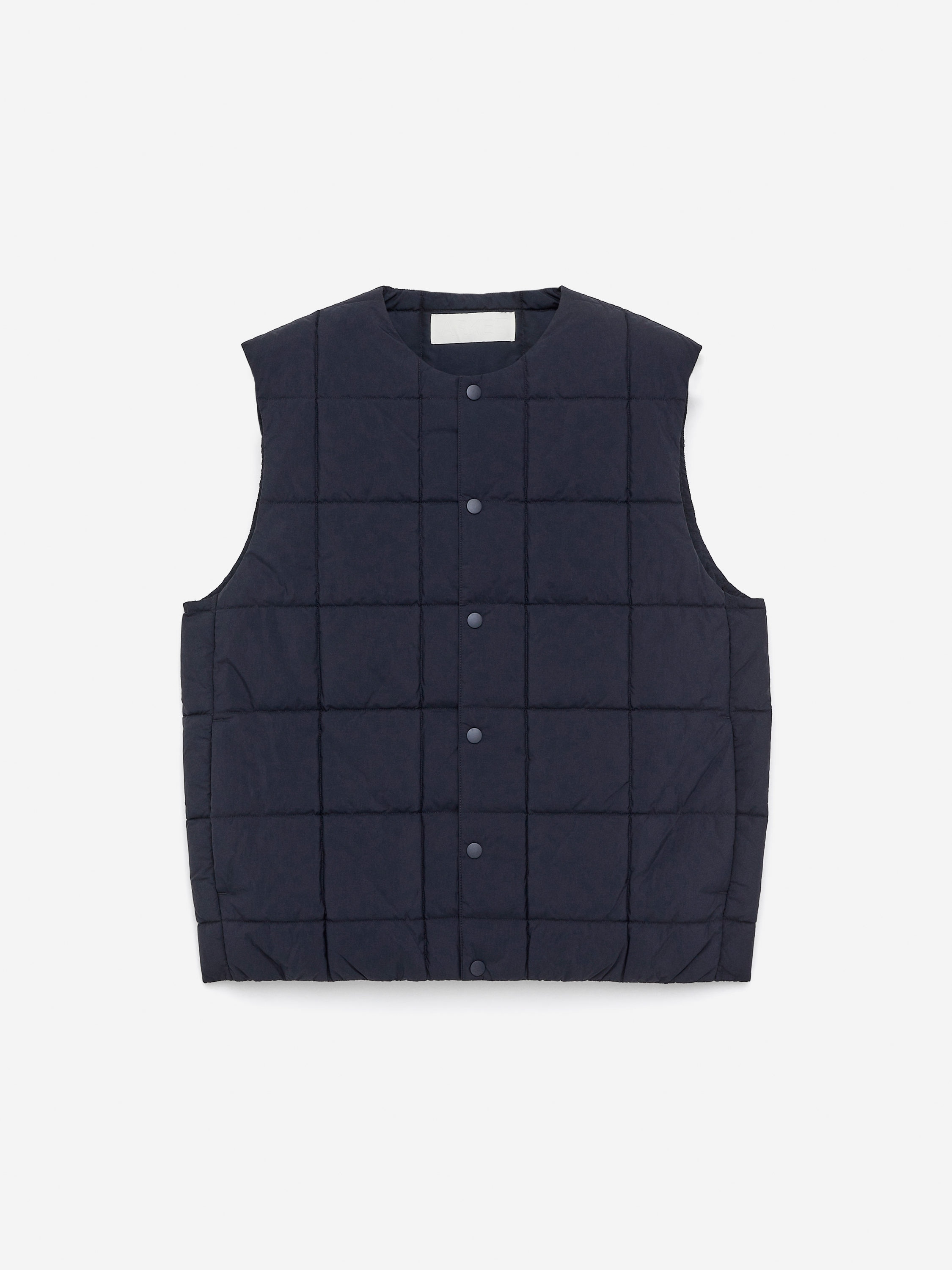 Quilted Vest - Dark Blue - Regular fit - Men - StillMedia/DescriptiveStillLife - 2