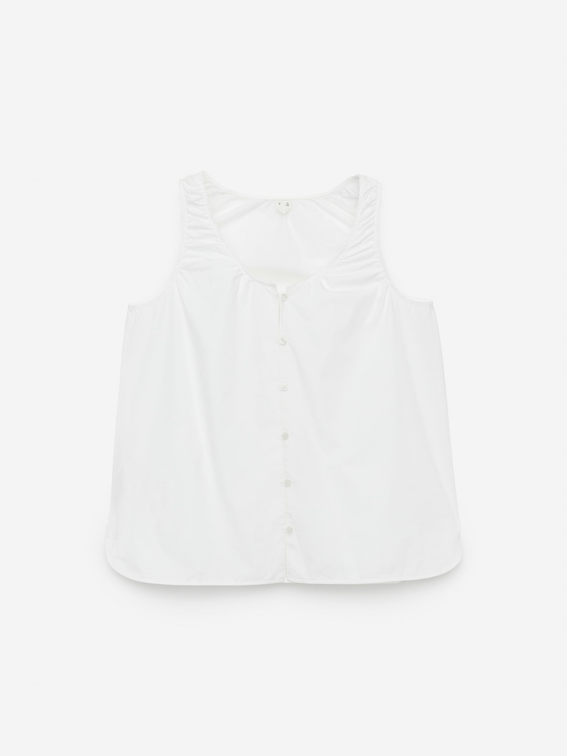 Canotta in cotone - Bianco - Regular fit - Women - StillMedia/DescriptiveStillLife - 2