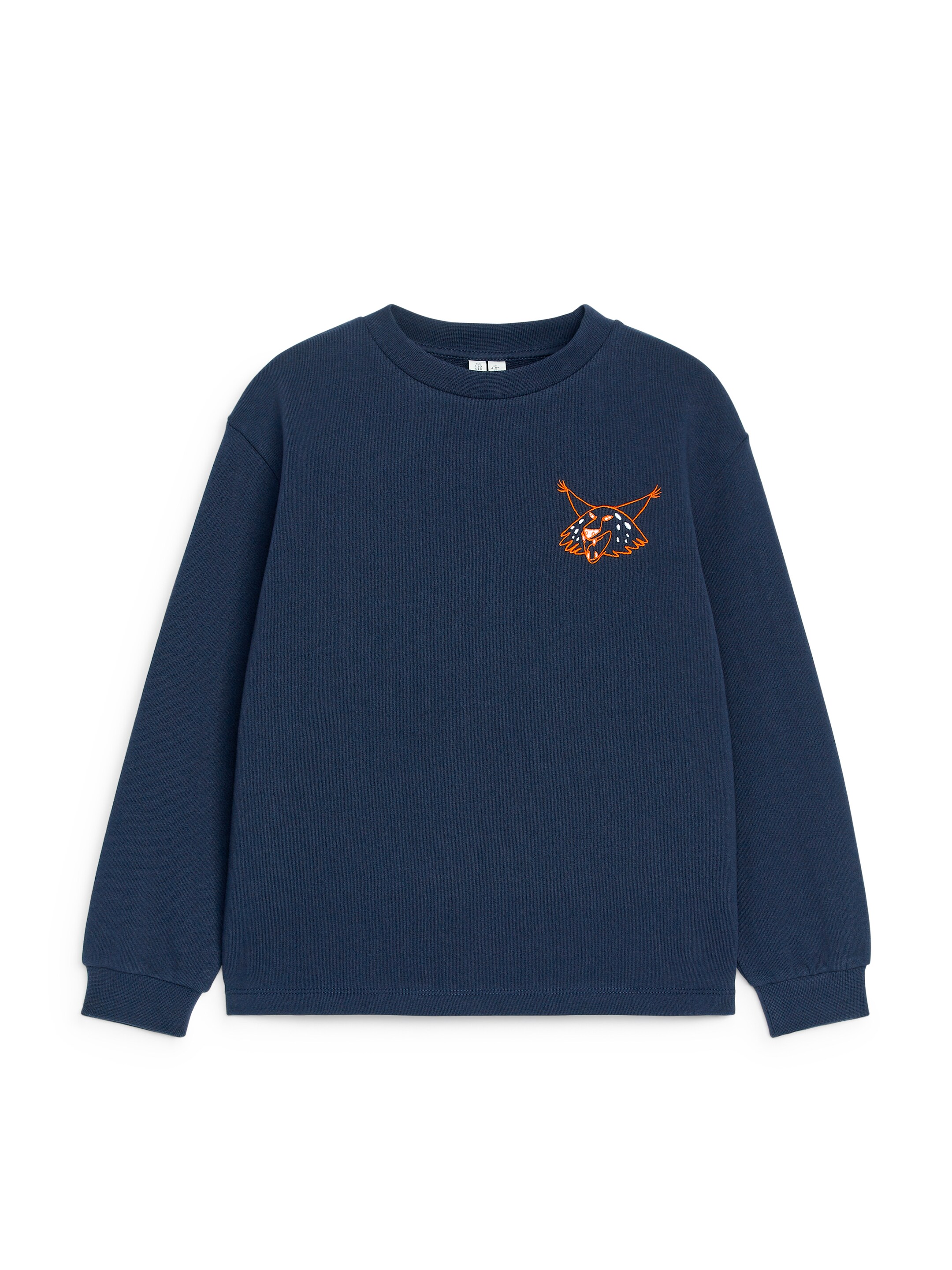 Sweatshirt mit Stickerei - Dunkelblau/Luchs - Regular Fit - Kinder - StillMedia/DescriptiveStillLife - 2