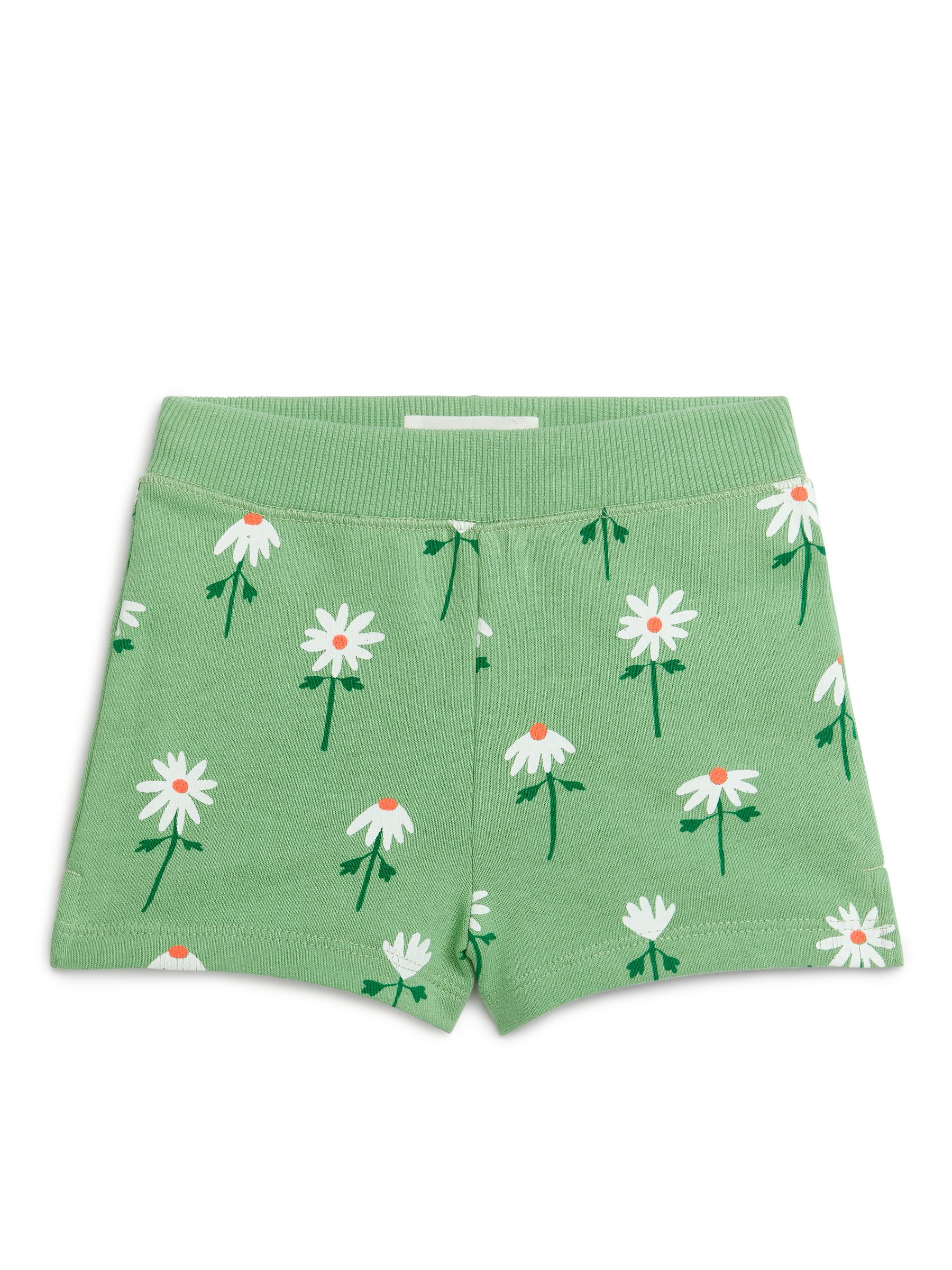 Shorts mit Print - Grün/Blumen - Relaxed Fit - Kinder - StillMedia/DescriptiveStillLife - 1