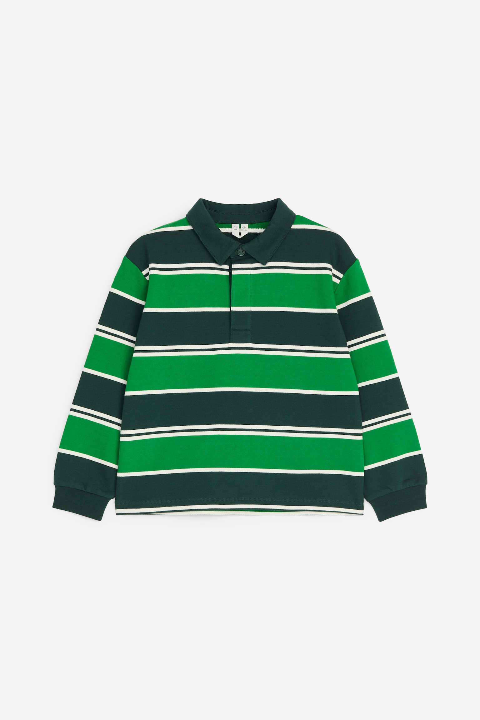 Rugbyshirt - Grün/Weiß - 1