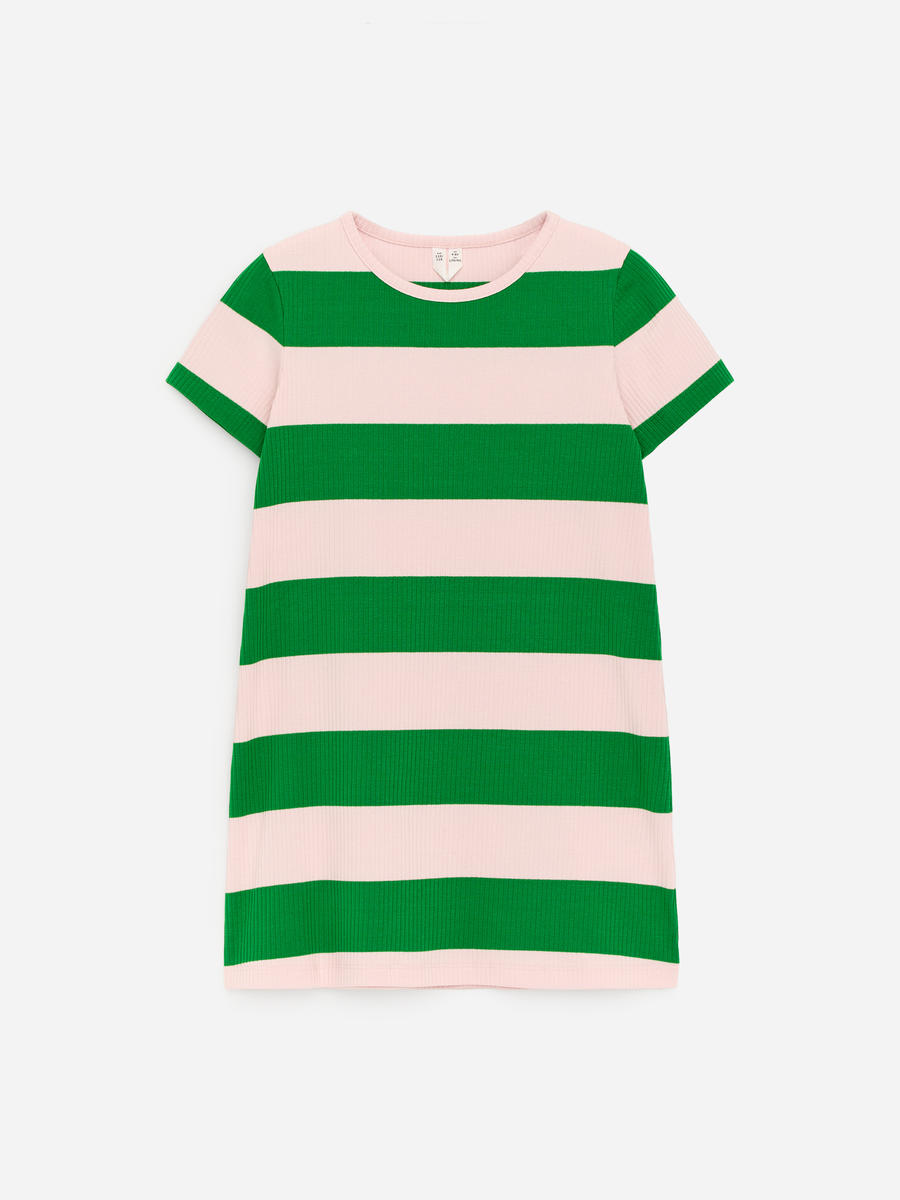 ARKET Girls  T-Shirt Dress Green,  size 86/92
