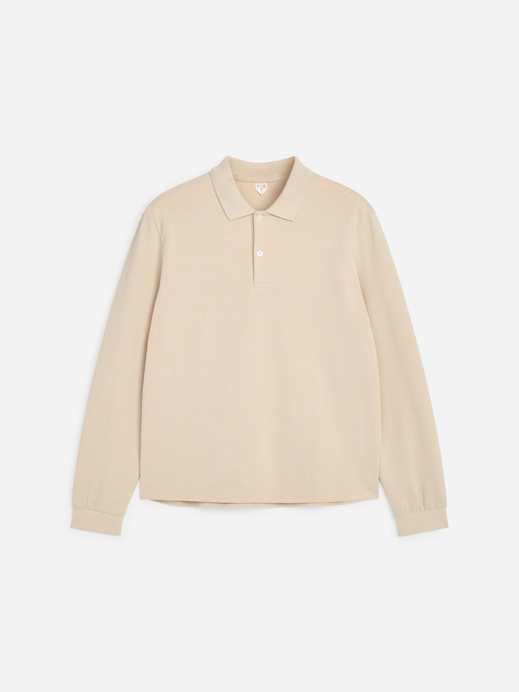 Poloshirt aus Baumwoll-Pikee - Cremeweiß - Regular Fit - Men - StillMedia/DescriptiveStillLife - 1