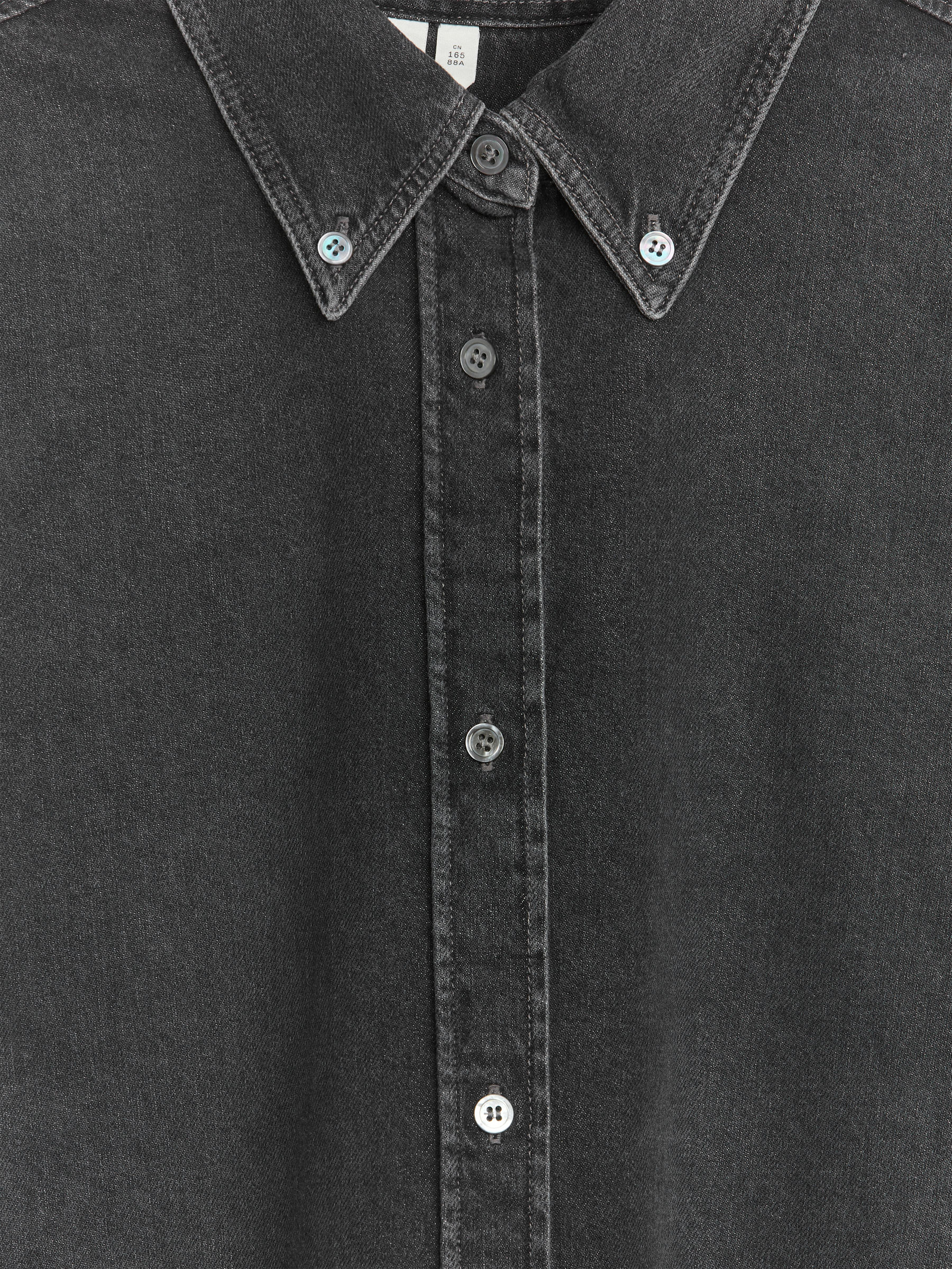 Oversize-Jeanshemd - Schwarz - Oversize - Damen - StillMedia/DescriptiveDetail - 2