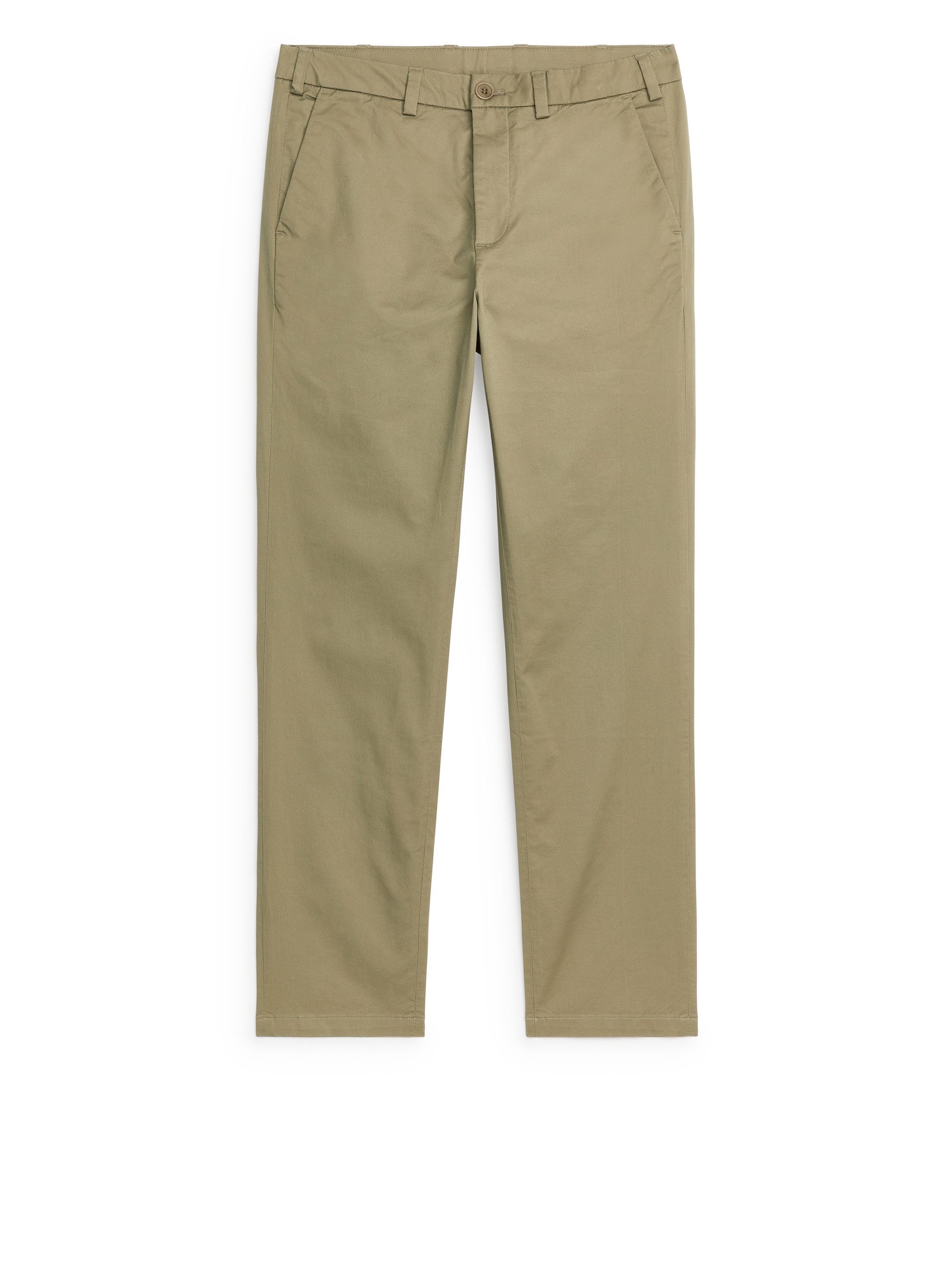 Nagyobb kép megtekintése: Szűkített stretch chino - Khaki Green - FÉRFI | H&M HU 1