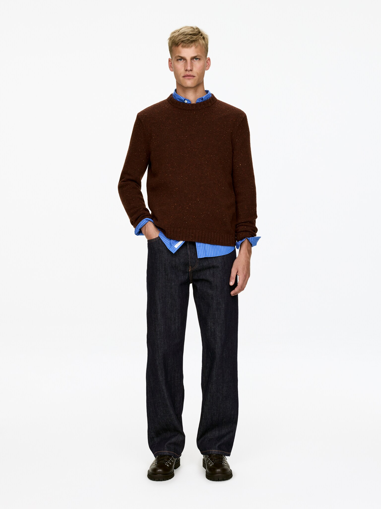 Jeans MIST wide - Blu scuro/Blu scuro/Grigio/Blu medio/Nero/Blu medio/Écru/Grigio/Blu scuro