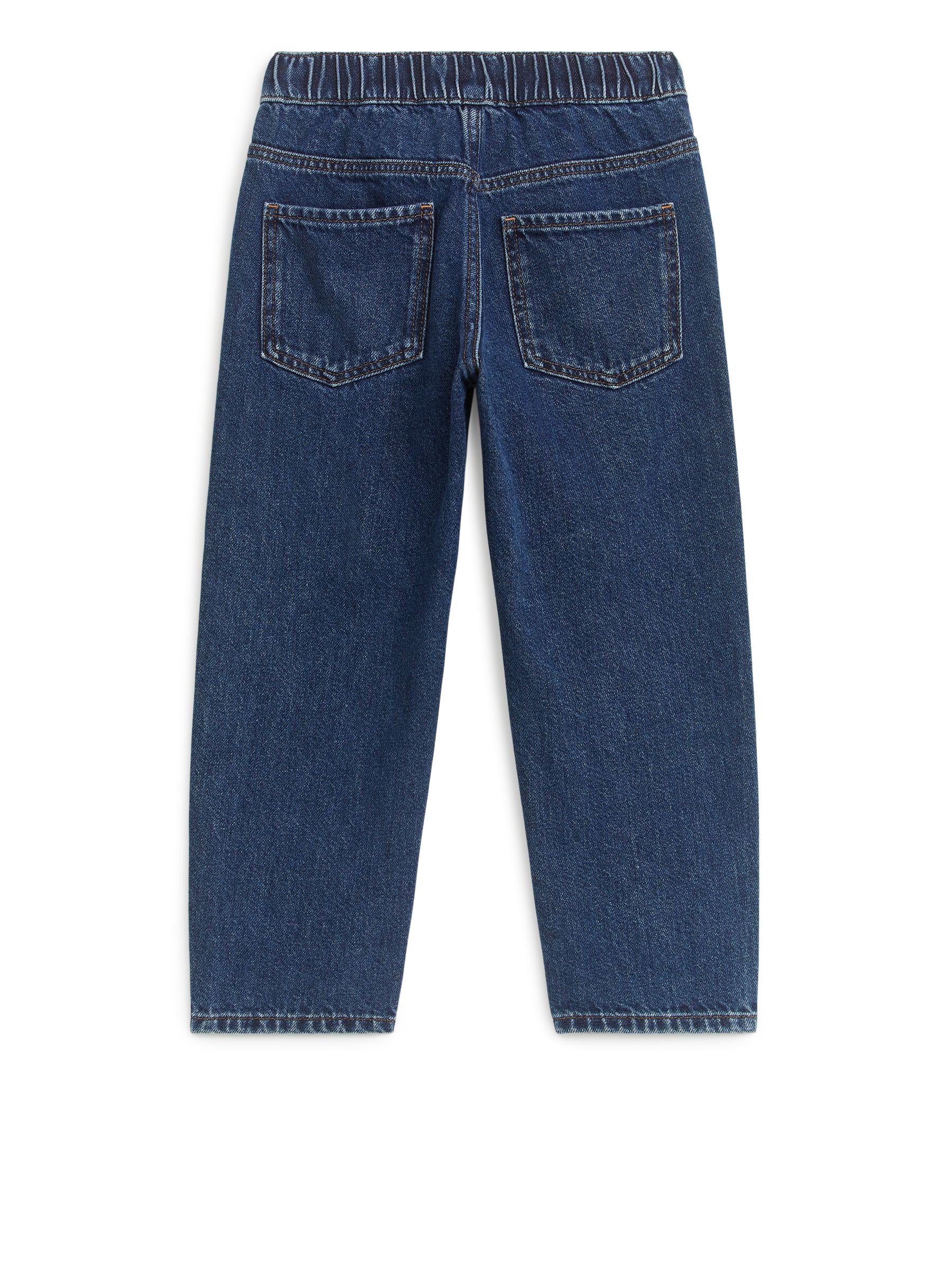 Pull-on-Jeans - Dunkelblau - Relaxed Fit - Kinder - StillMedia/DescriptiveStillLife - 3