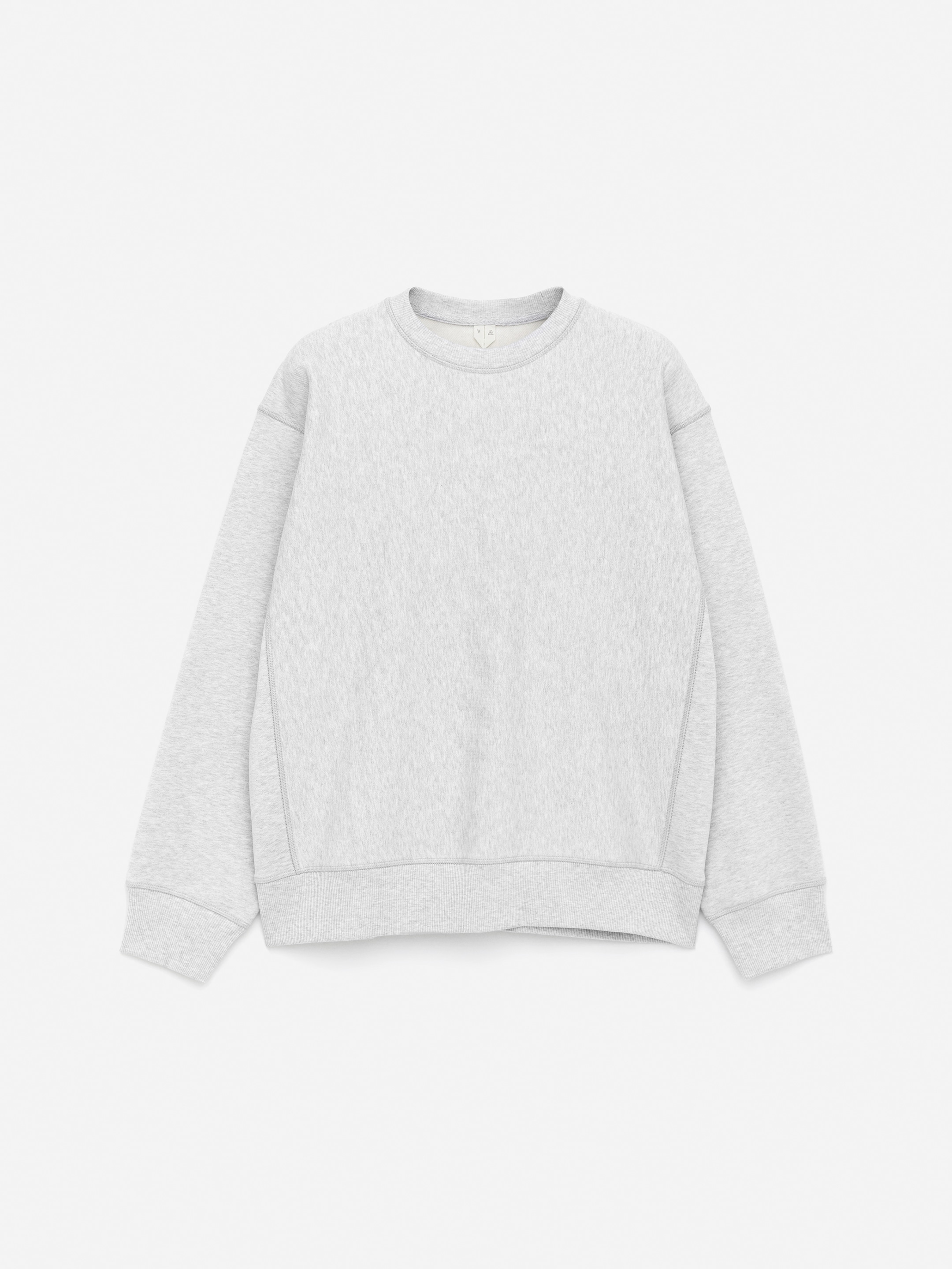 Relaxed Heavyweight Sweatshirt-#C8C8C8-8178