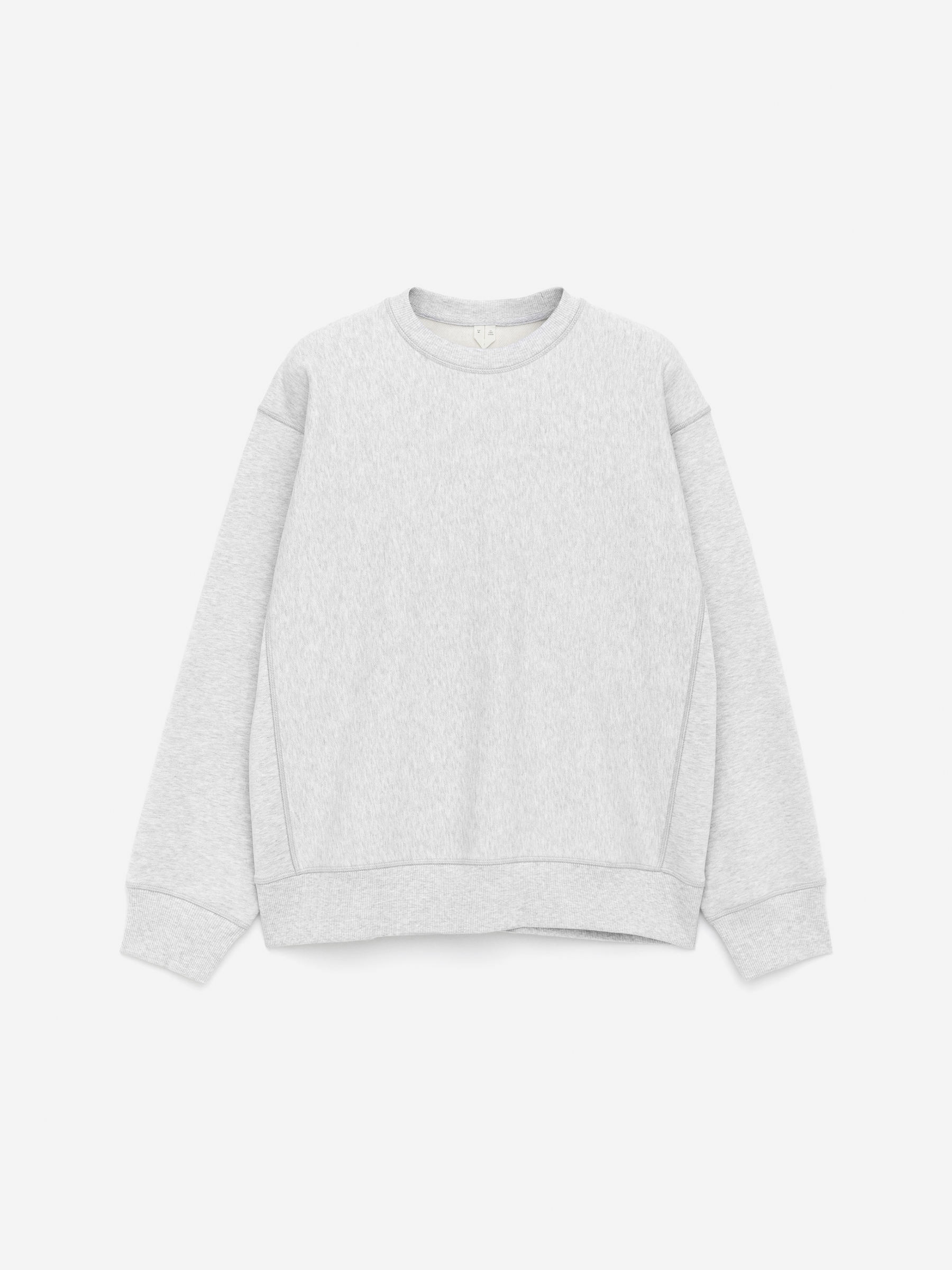 Relaxed Heavyweight Sweatshirt-#C8C8C8-8178