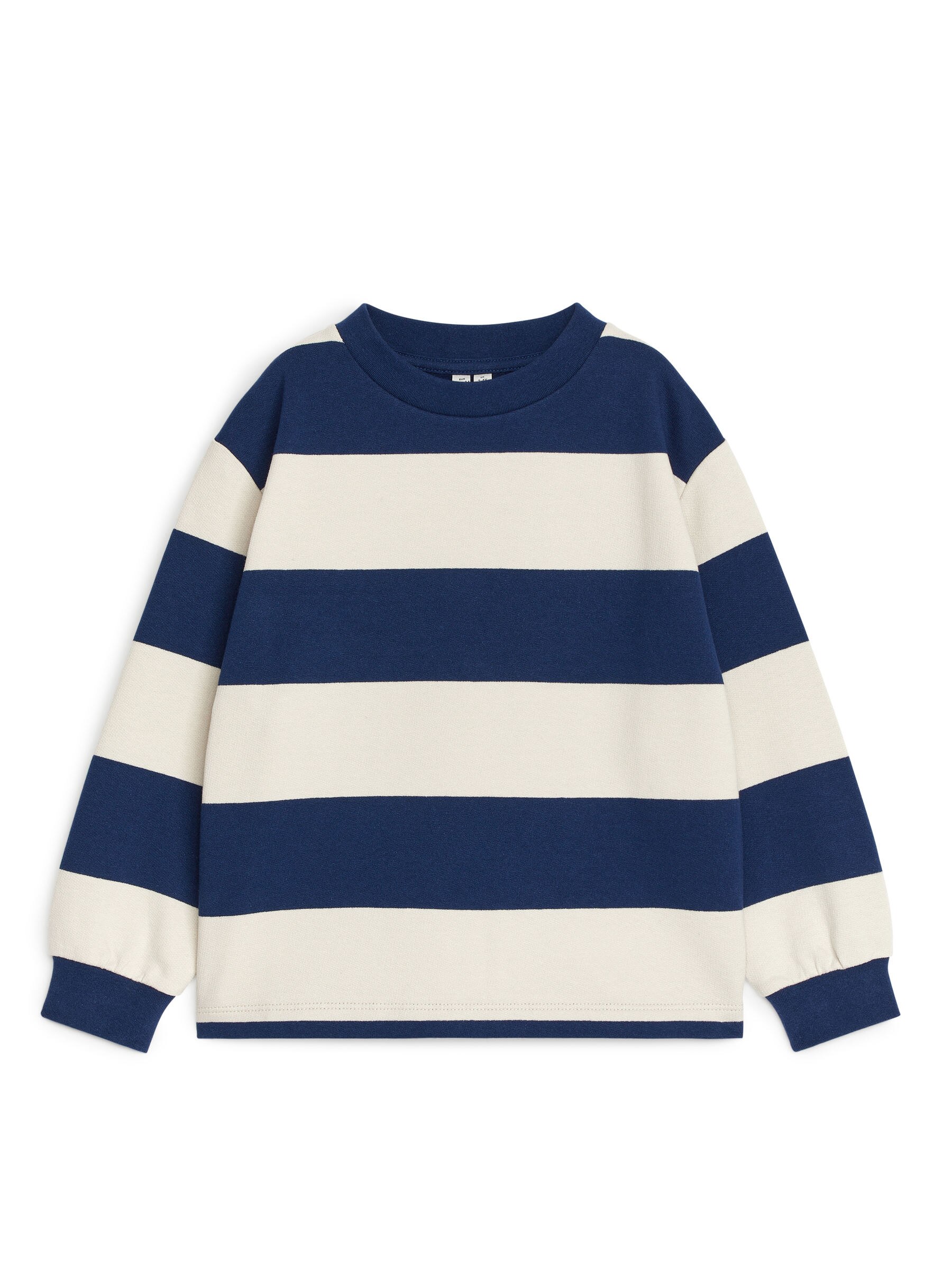 Cotton Sweatshirt - White/Blue - Regular fit - Children - StillMedia/DescriptiveStillLife - 8