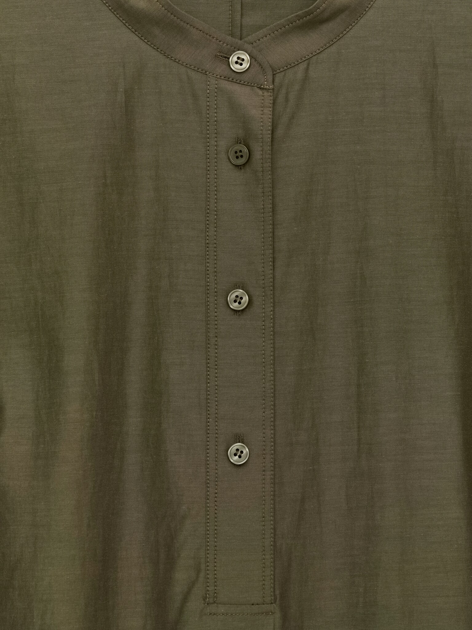 Robe en cupro et coton - Vert - 3