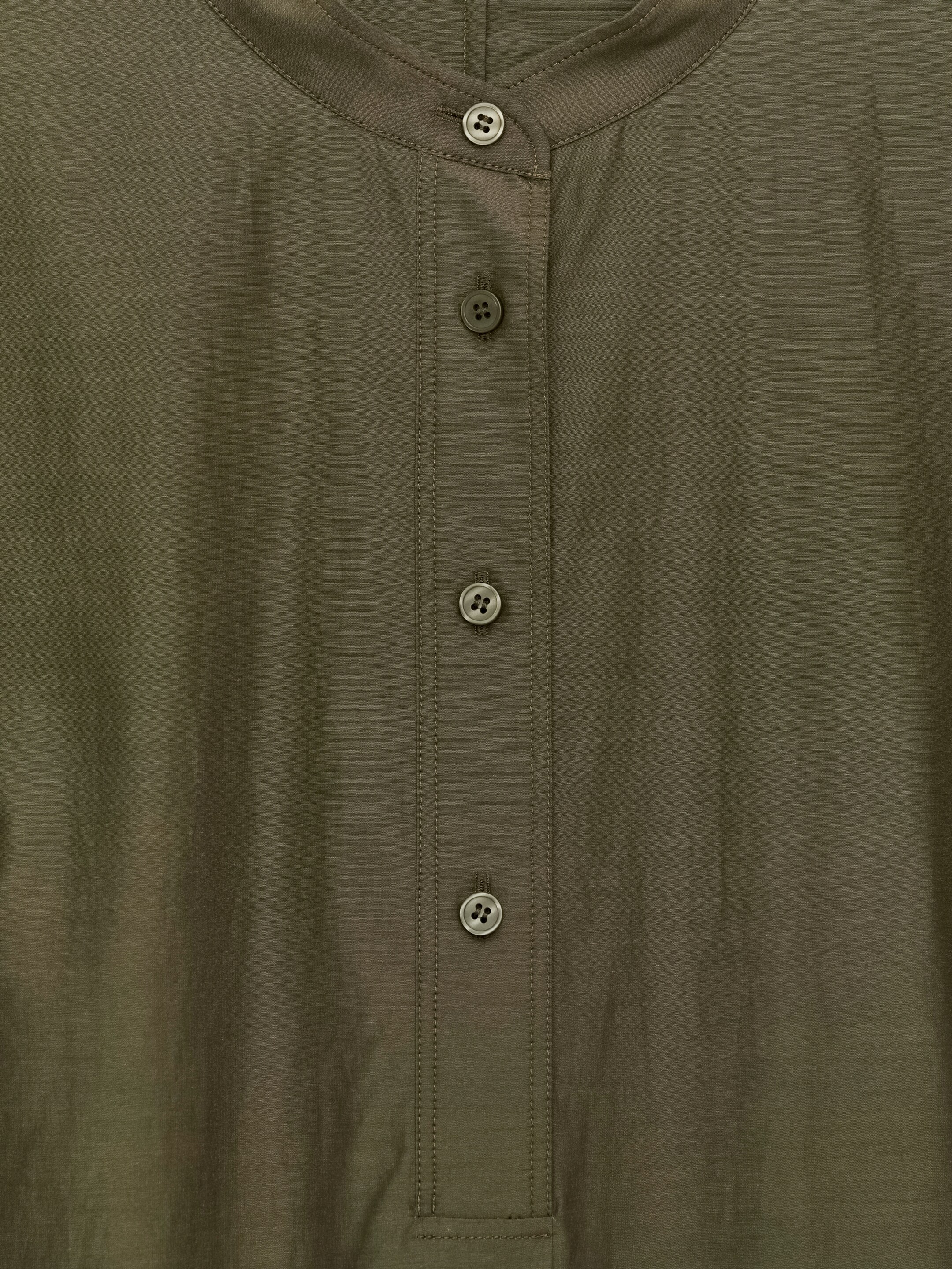 Ver imagem maior: Vestido de cupro-algodão - Verde - SENHORA | H&M PT 6