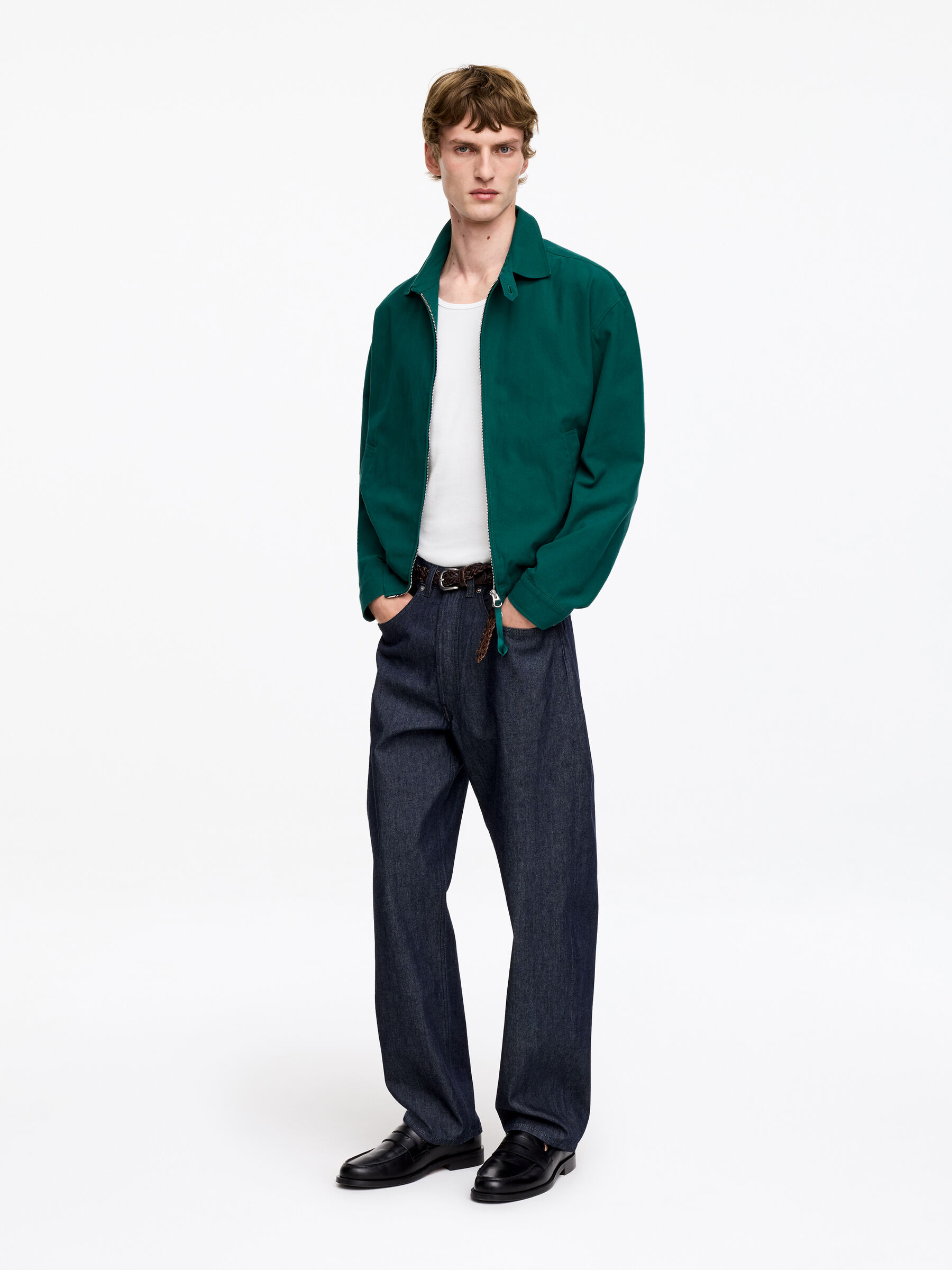 Débardeur côtelé - Blanc - Regular fit - Homme - StillMedia/Lookbook - 11