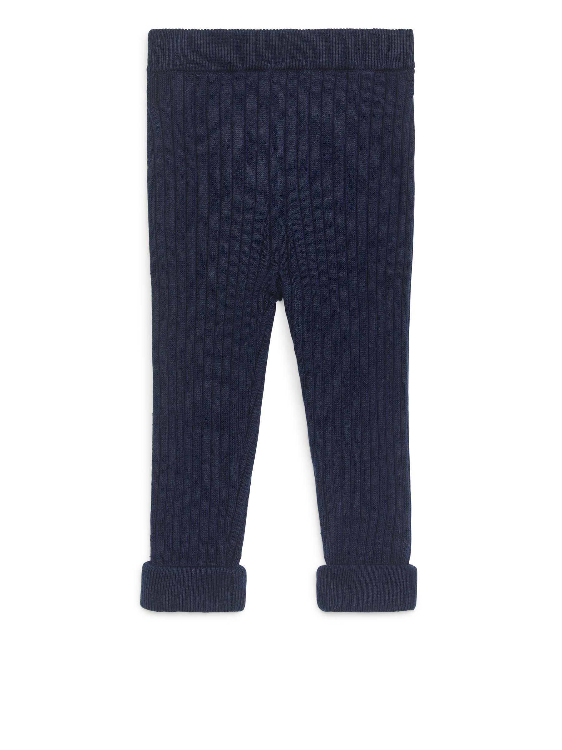 Leggings aus Baumwolle und Wolle - Dunkelblau - Regular Fit - Kinder - StillMedia/DescriptiveStillLife - 1