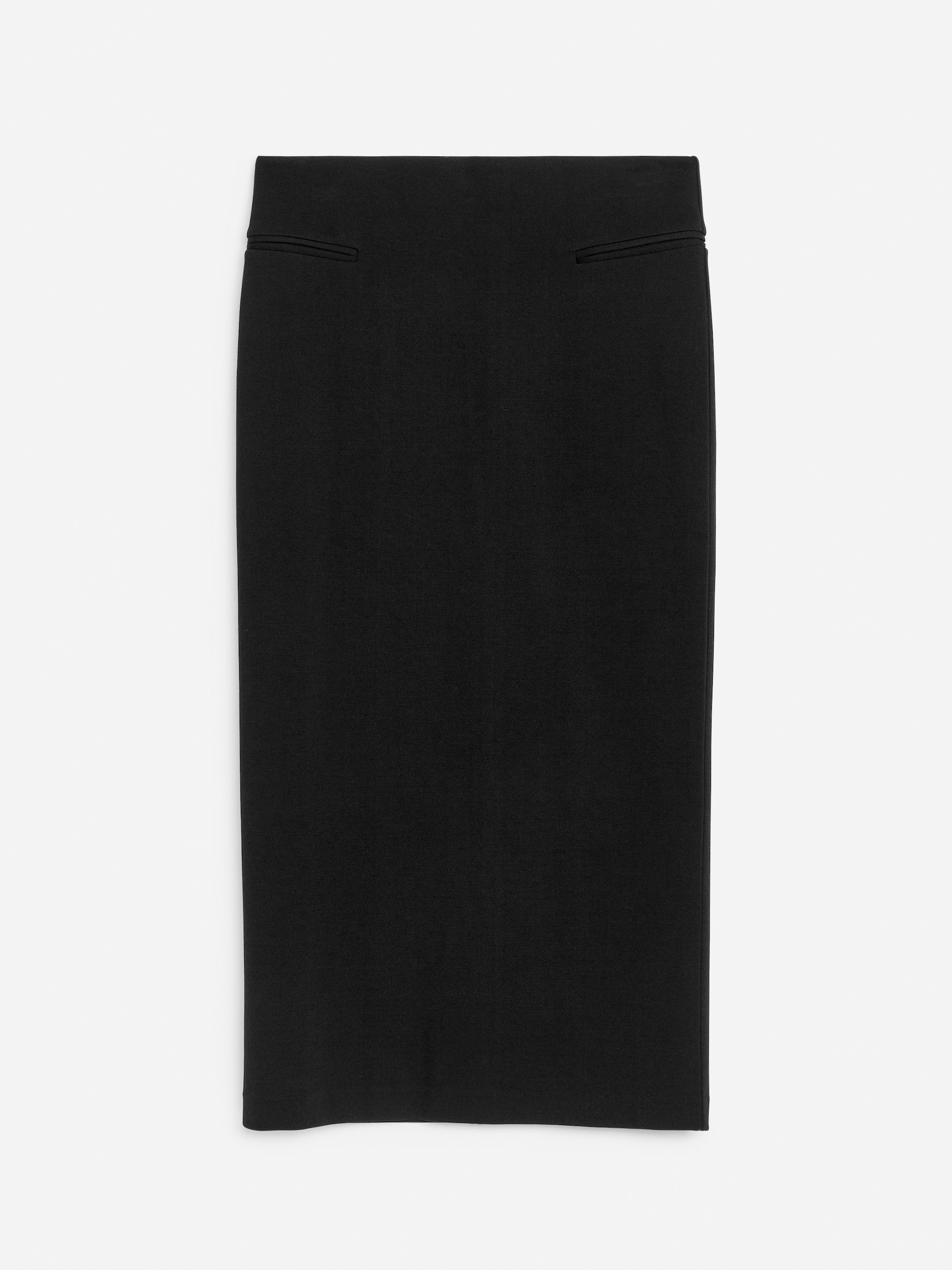 Zobacz większy obraz: Spódnica midi ze streczem - Czarny - ONA | H&M PL 1