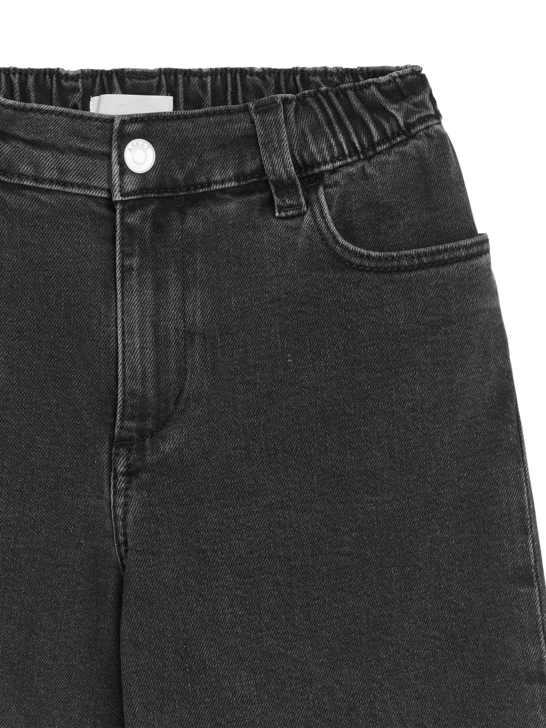 Wide Denim Trousers - Black - Loose fit - Children - StillMedia/DescriptiveDetail - 3
