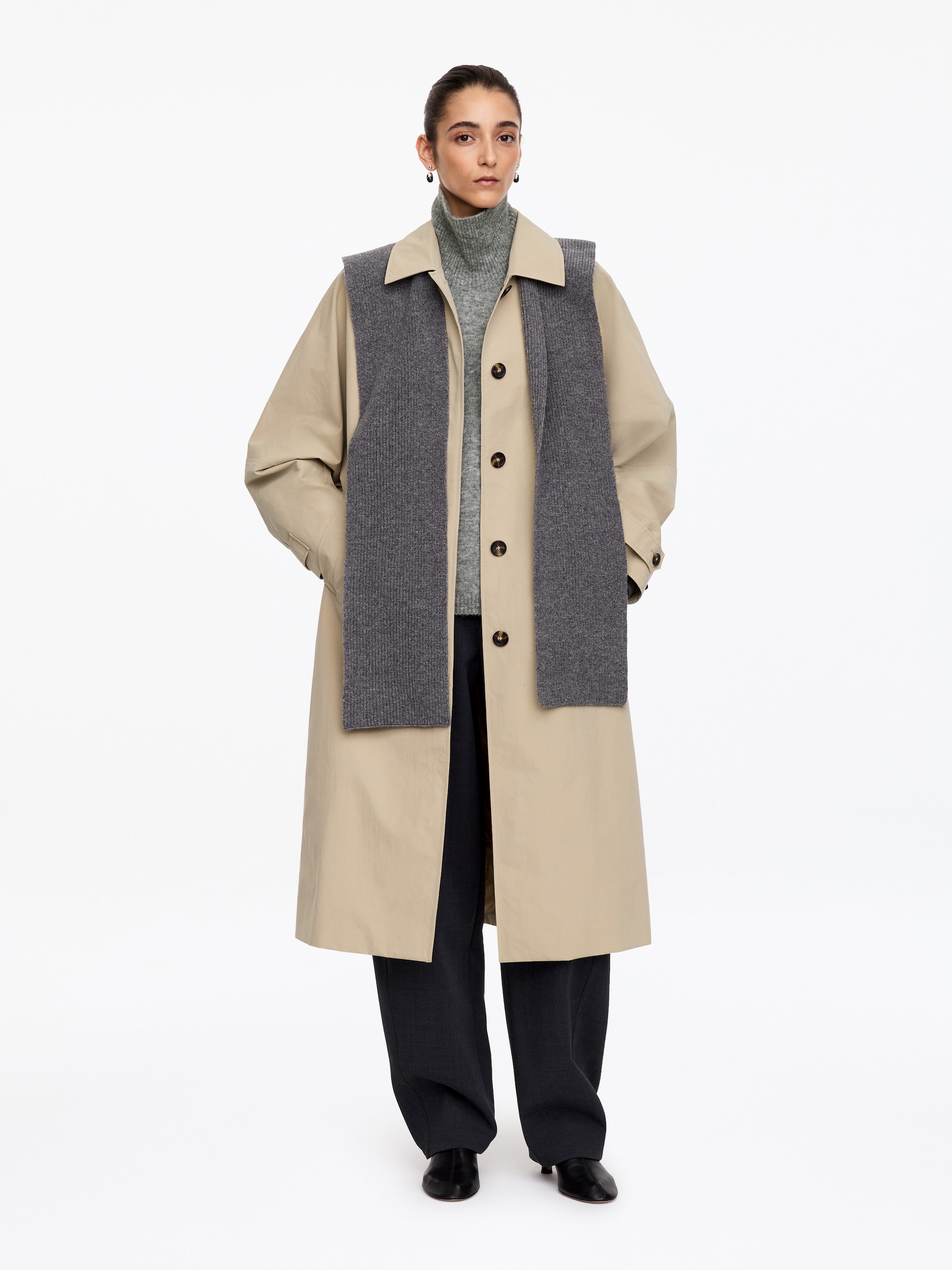 Maglione a collo alto - Grigio - Oversize - women - StillMedia/Lookbook - 5