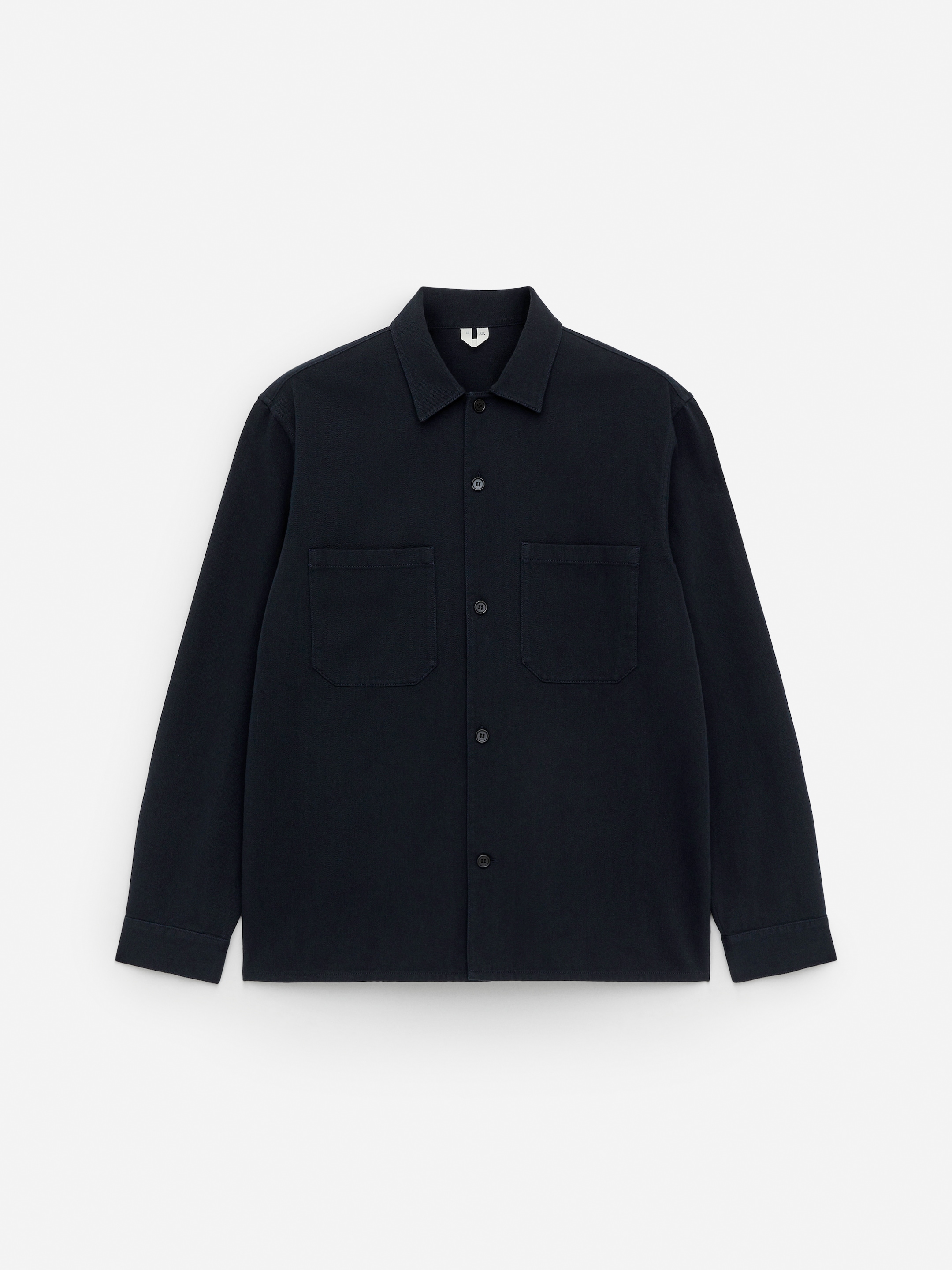 Ingrandisci l'immagine: Cotton Twill Overshirt - Dark Blue - UOMO | H&M CH 1