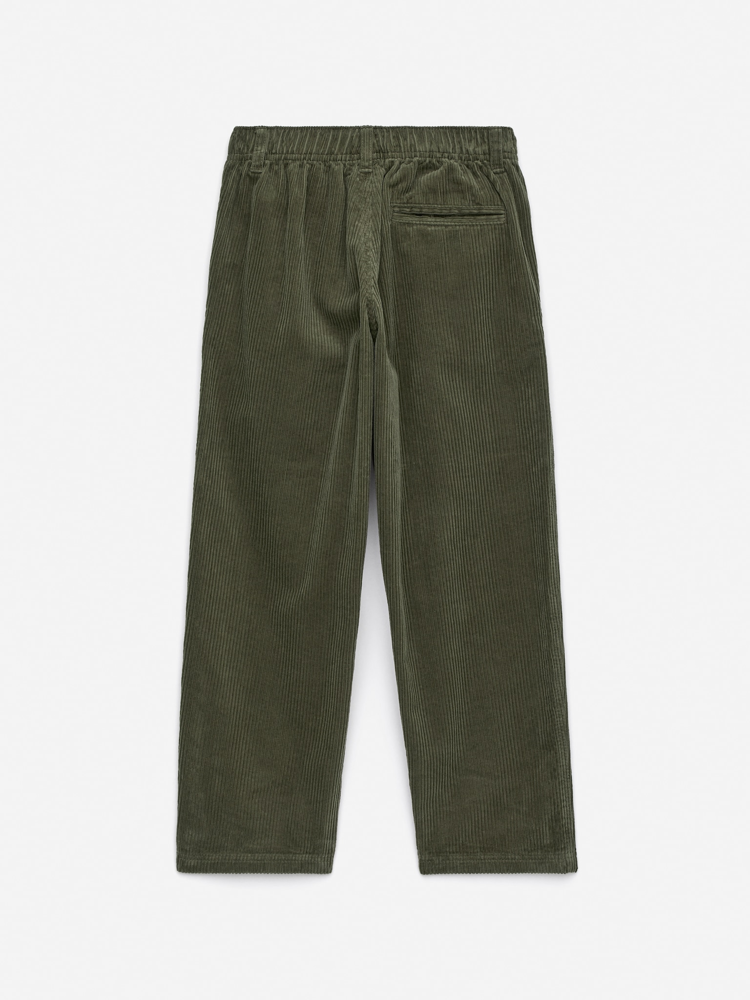 Pantalon en velours côtelé - Vert kaki/Bleu foncé/Taupe foncé - 2