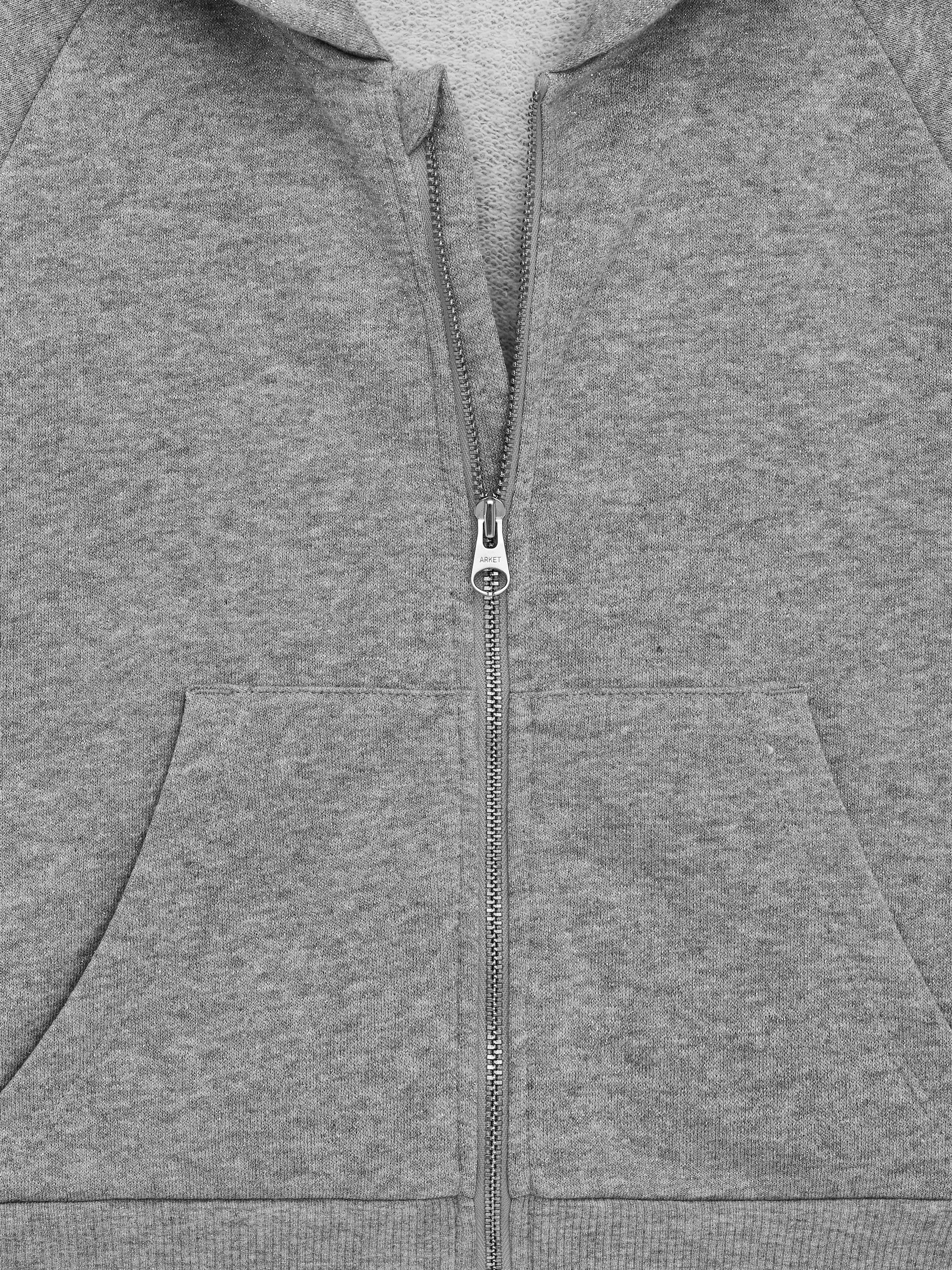 Grösseres Bild ansehen: Kapuzenpullover mit Reißverschluss - Graumeliert - KINDER | H&M CH 3