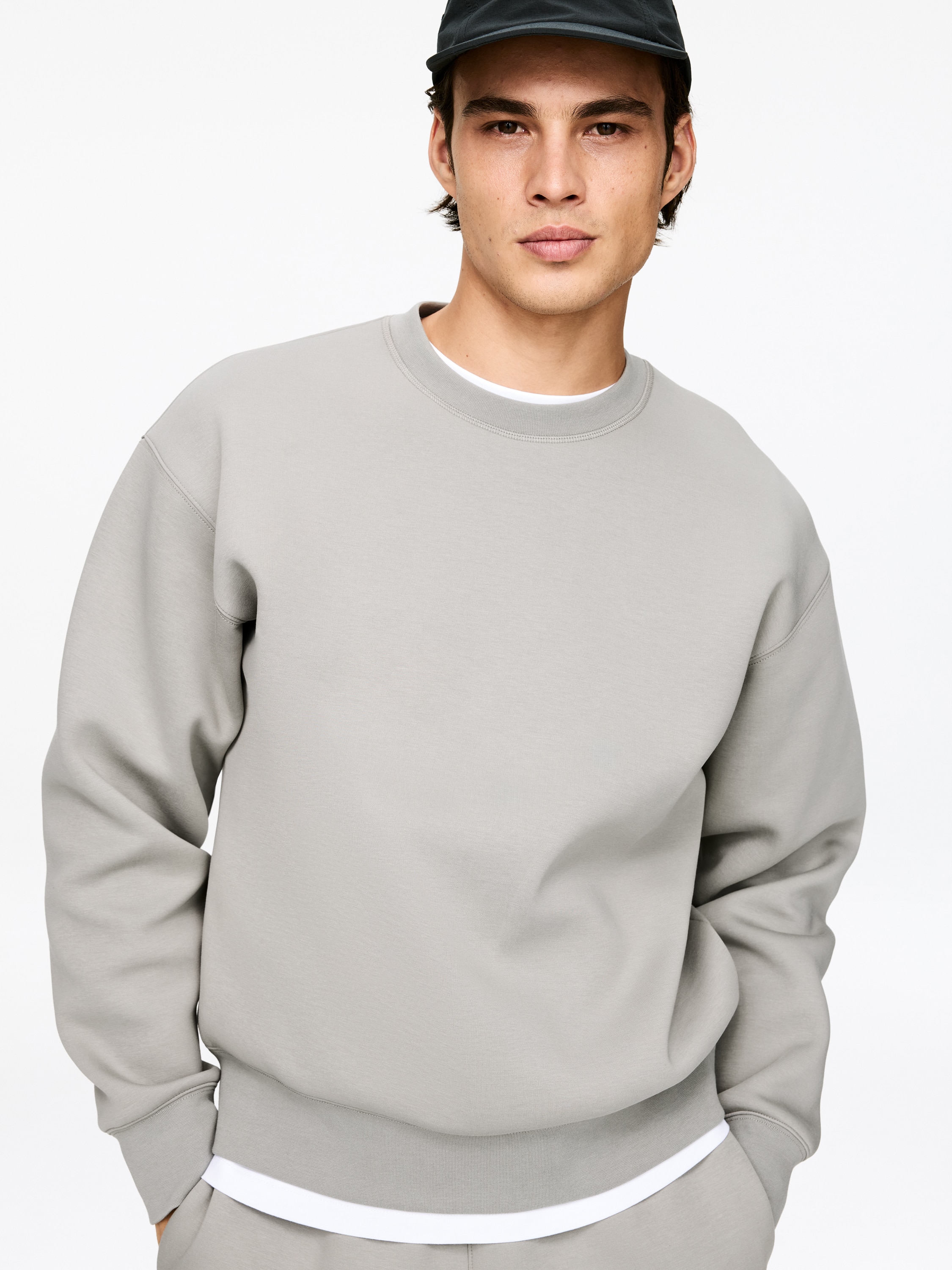 ARKET ACTIVE Sweatshirt – Grey – Men – ARKET NL