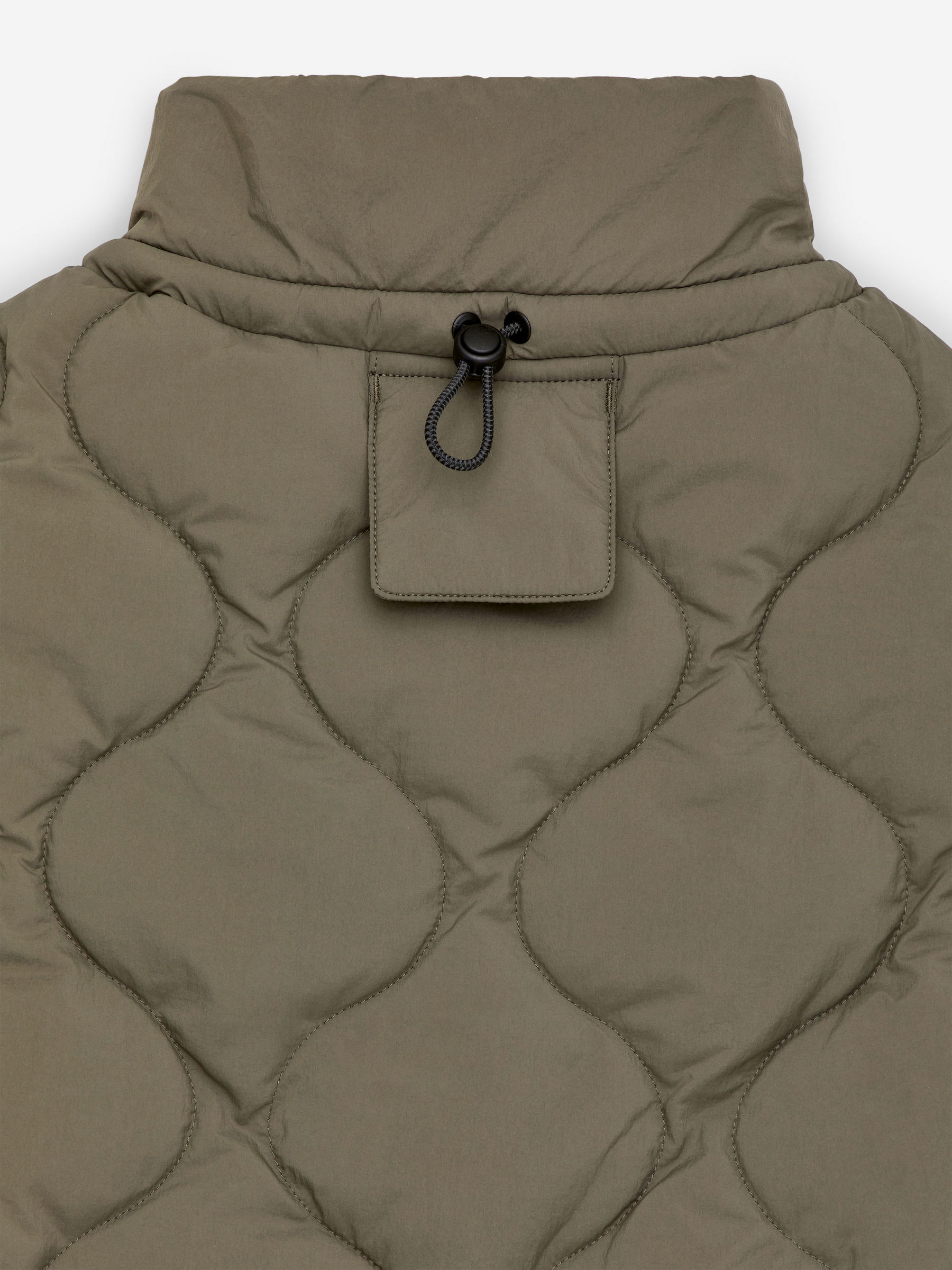 Dog Puffer Jacket - Khaki Green - Homeware - StillMedia/DescriptiveDetail - 1