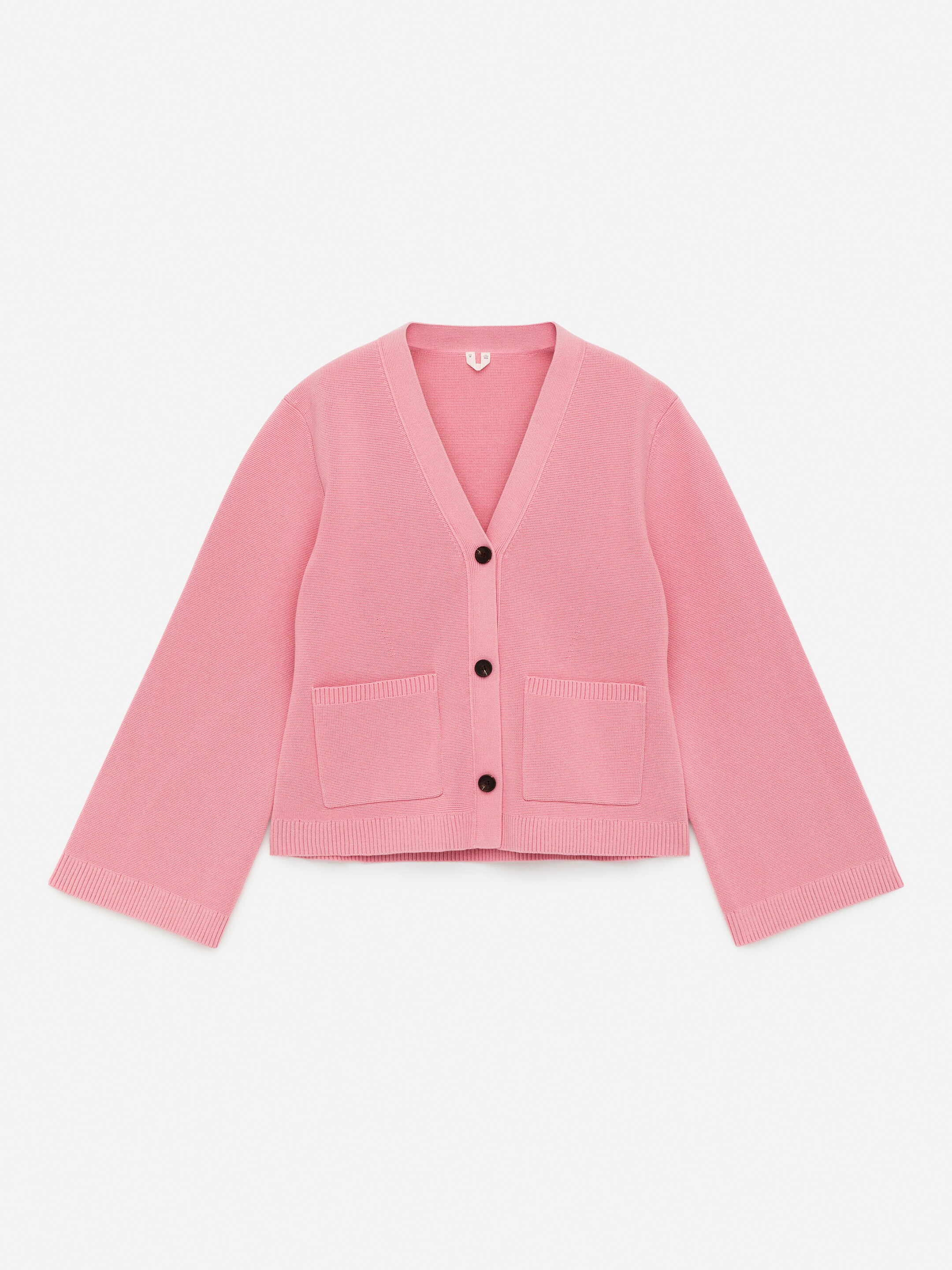 Visa större bild: Kofta i bomull - Rosa - DAM | H&M SE 1
