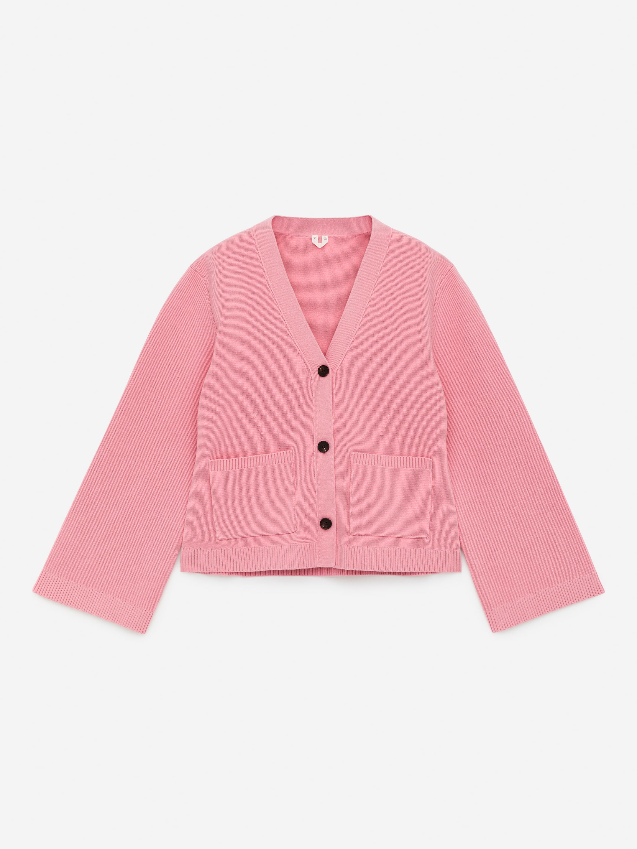 Strickjacke aus Baumwolle - Rosa - Loose Fit - Damen - StillMedia/DescriptiveStillLife - 2