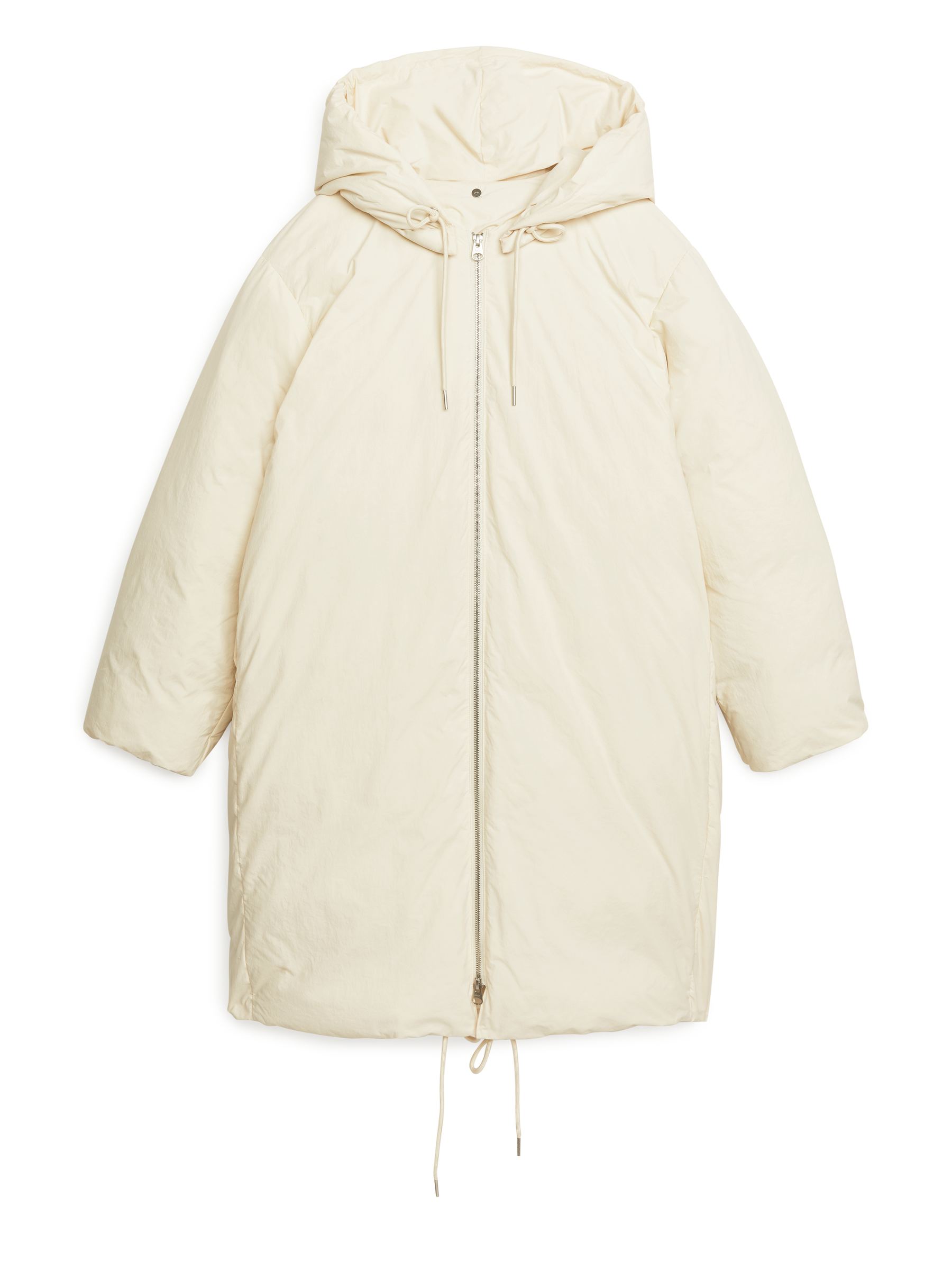Down Parka-#DCD6C7-11155