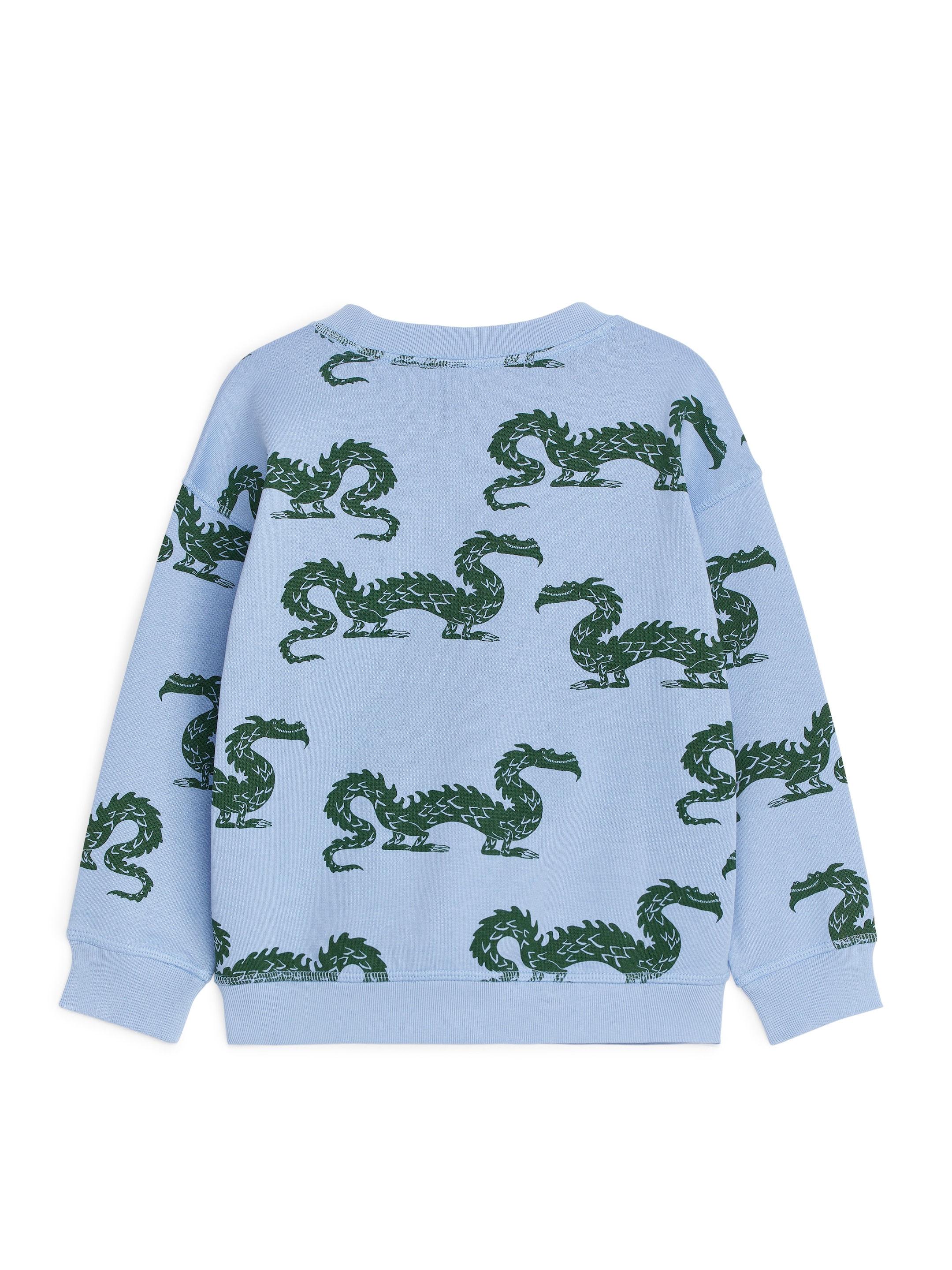 Sweatshirt - Ljusblå/drakar - Regular fit - Children - StillMedia/DescriptiveStillLife - 2
