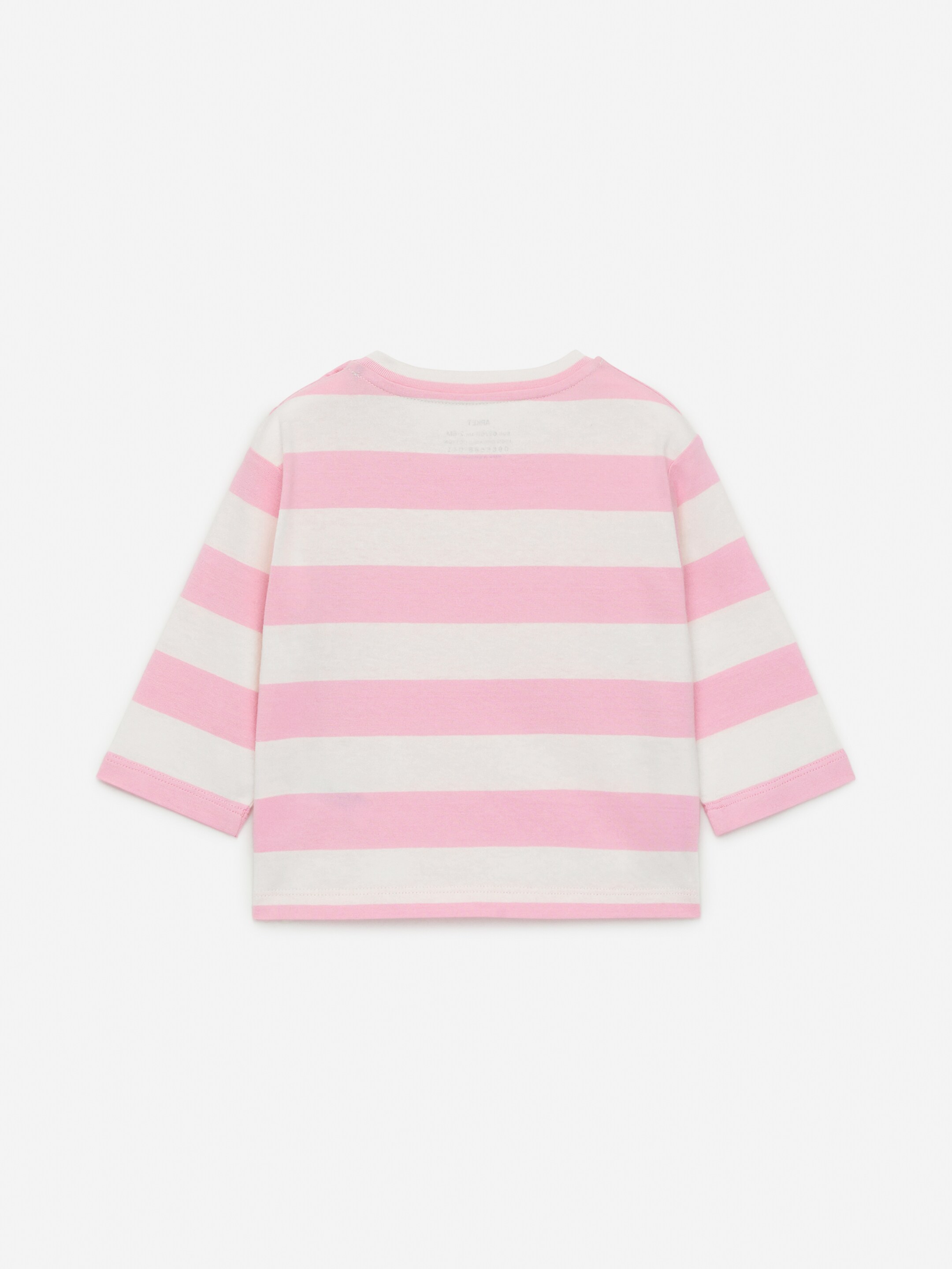 Zobrazit větší obrázek: Top s dlouhým rukávem - Růžová/Bílá - DĚTI | H&M CZ 2