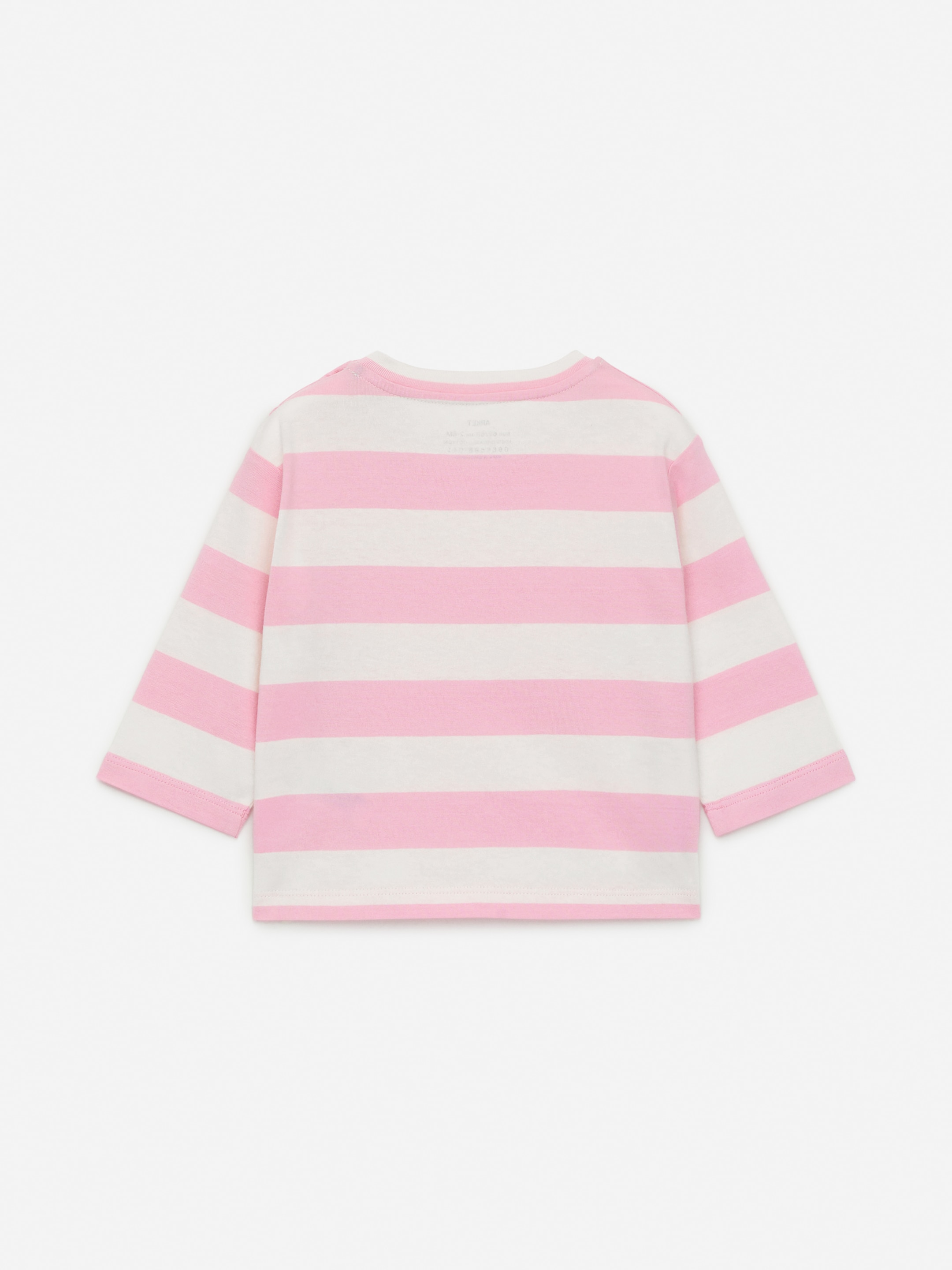 Långärmad topp - Rosa/vit - Regular fit - Children - StillMedia/DescriptiveStillLife - 3