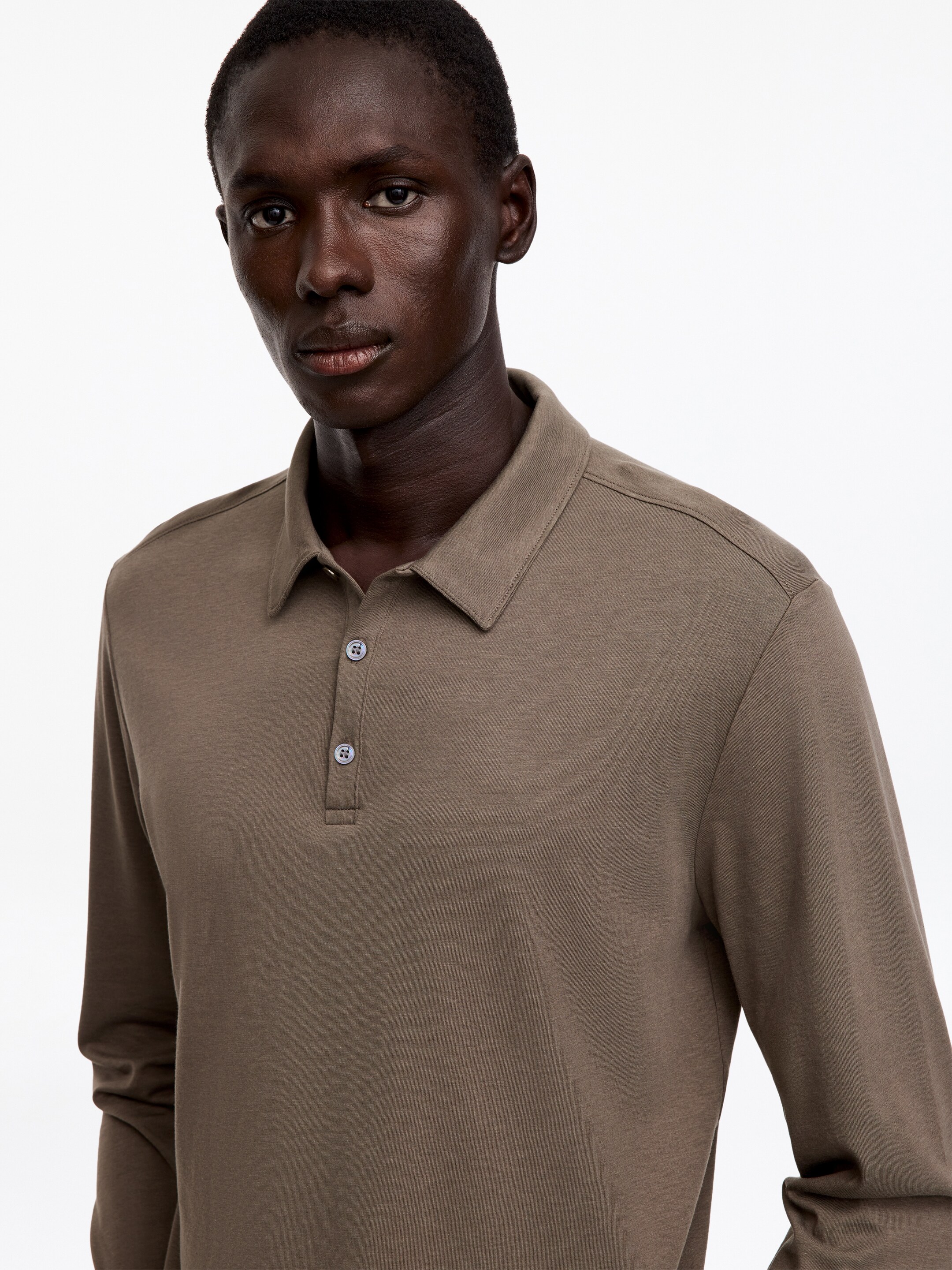 Leichtes Poloshirt - Braun - Regular Fit - men - StillMedia/Lookbook - 2