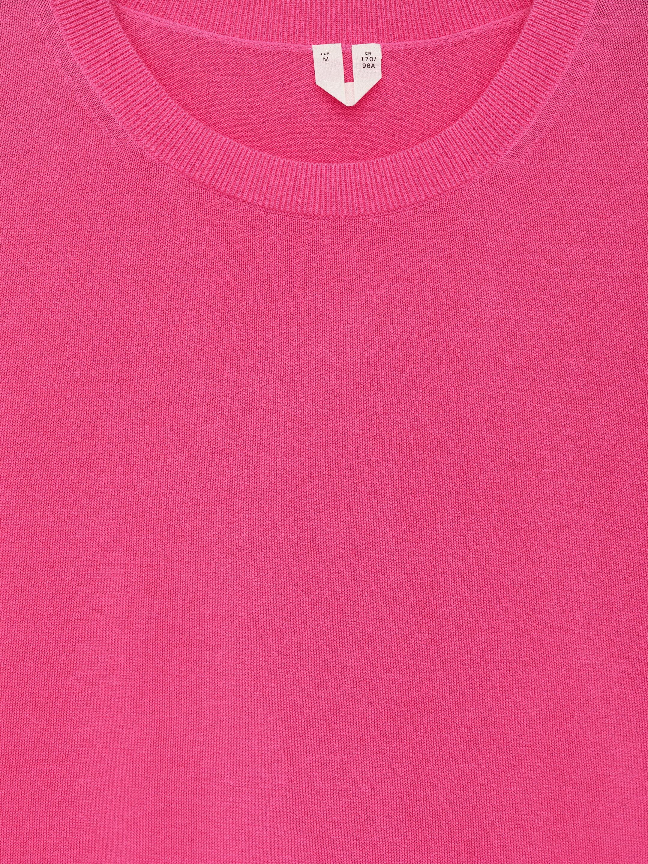 Haut en maille à manches courtes - Rose - Regular fit - Femme - StillMedia/DescriptiveDetail - 1