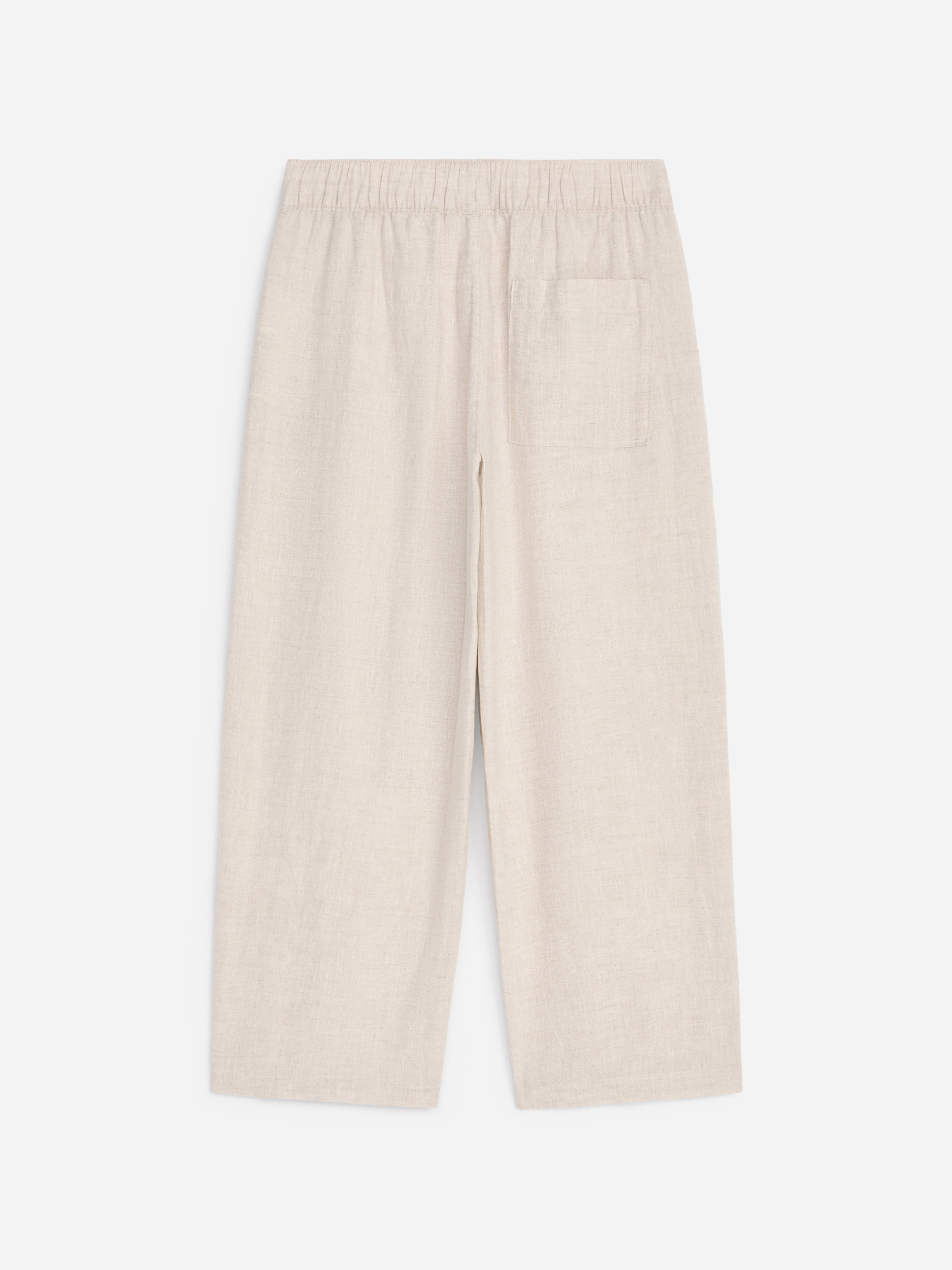 Pull-on-Hose aus Leinenmischung - Beige - Relaxed Fit - Kinder - StillMedia/DescriptiveStillLife - 2