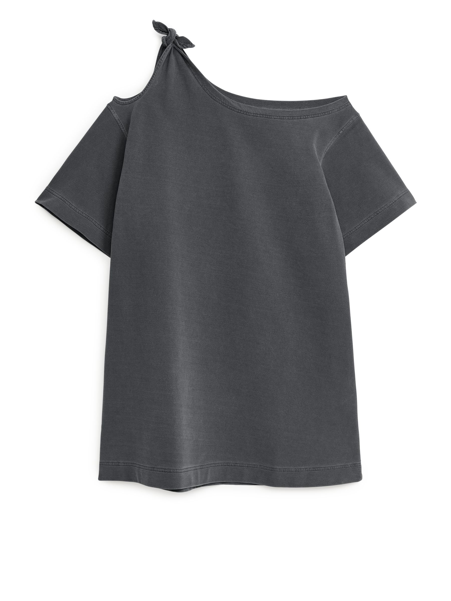 Lockeres Baumwollkleid - Verwaschenes Schwarz - Relaxed Fit - Damen - StillMedia/DescriptiveStillLife - 1